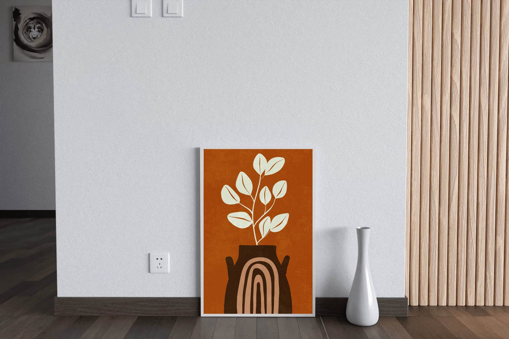 Boho Fantasy Vase Wall Art - beink online art store