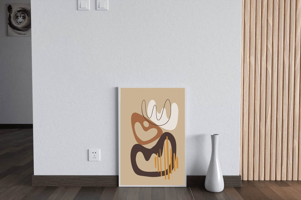 The Ancient Symbol of The Three Crowns Wall Art - beink online art store