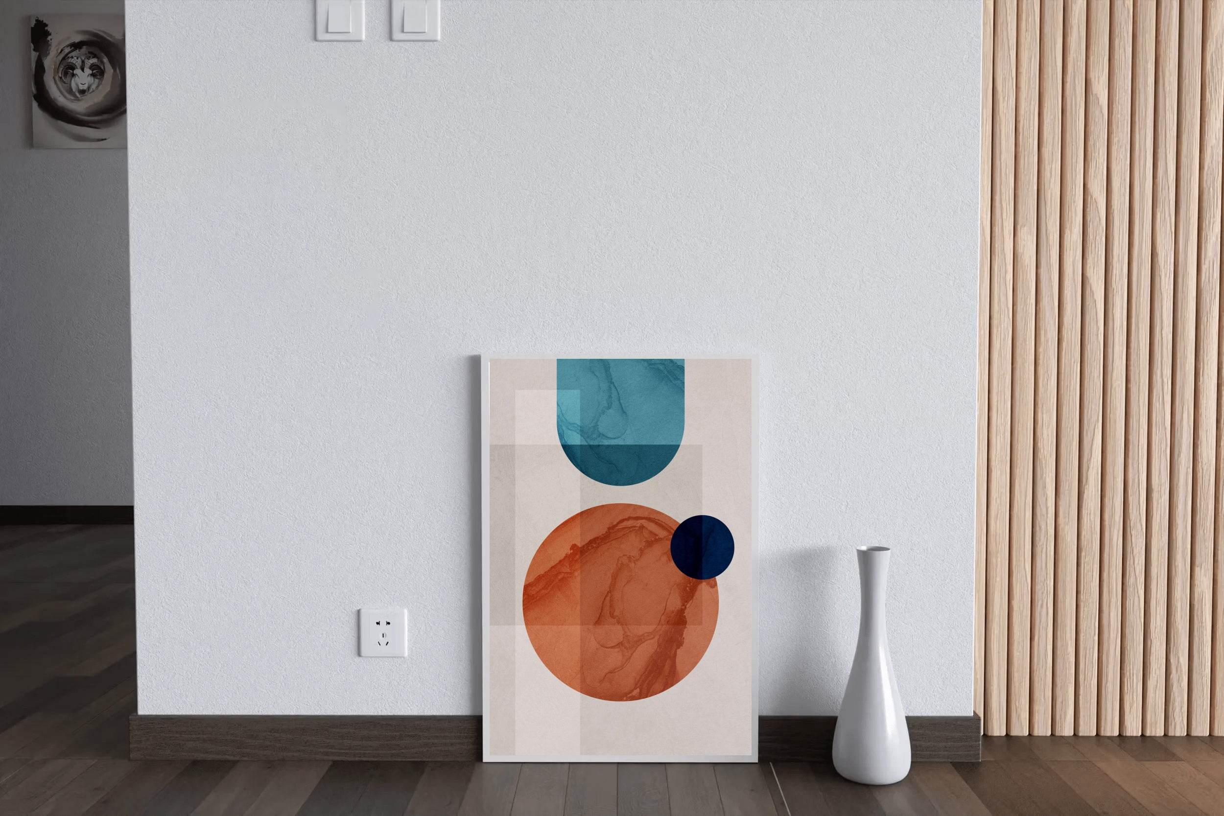 Creative Geomtric Shape Abstract Wall Art - beink online art store