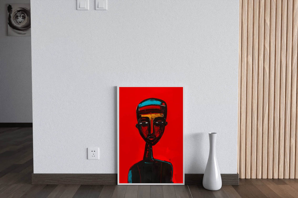 Tribal Mask Wall Art - beink online art store