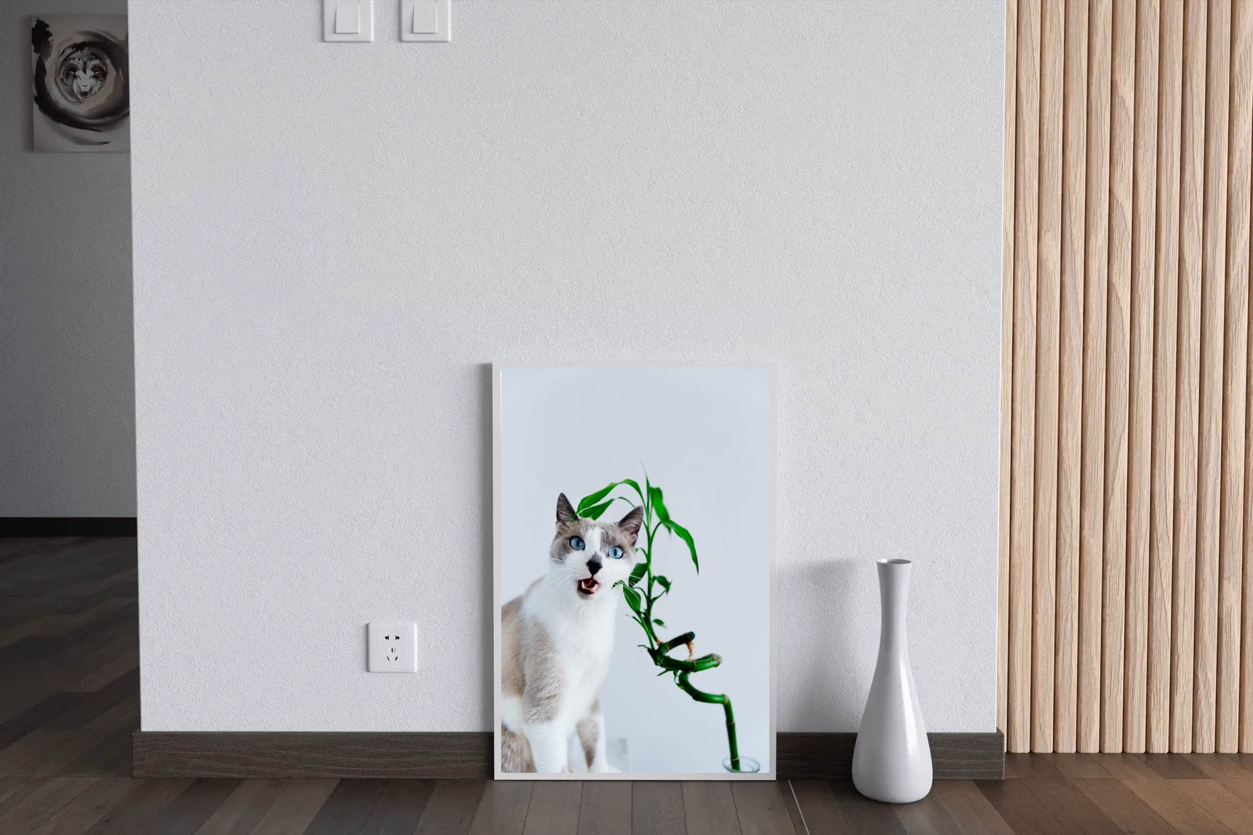 Siamese Cat Animal Wall Art - beink online art store