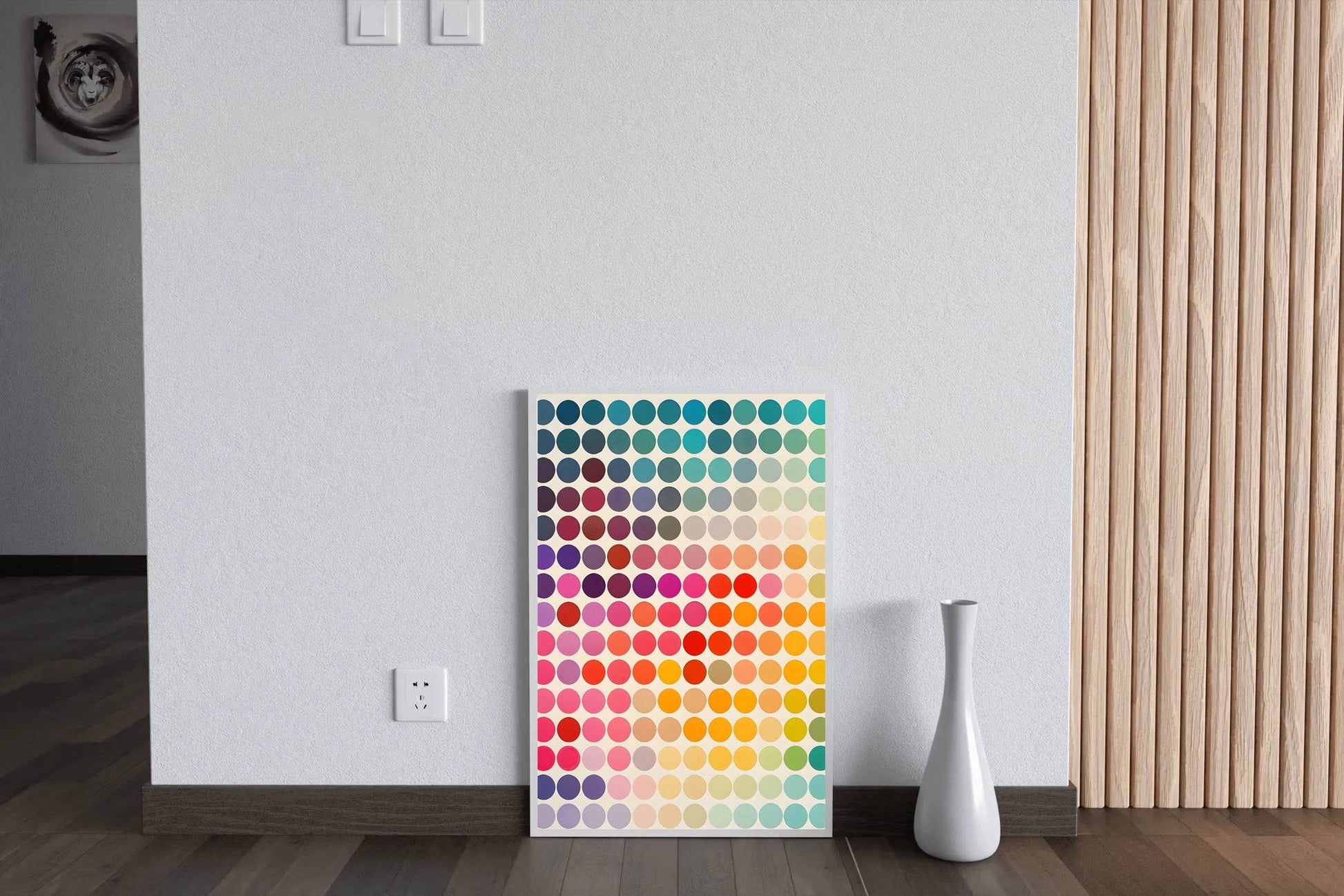 Abstract Dots Background Digital Art - beink online art store