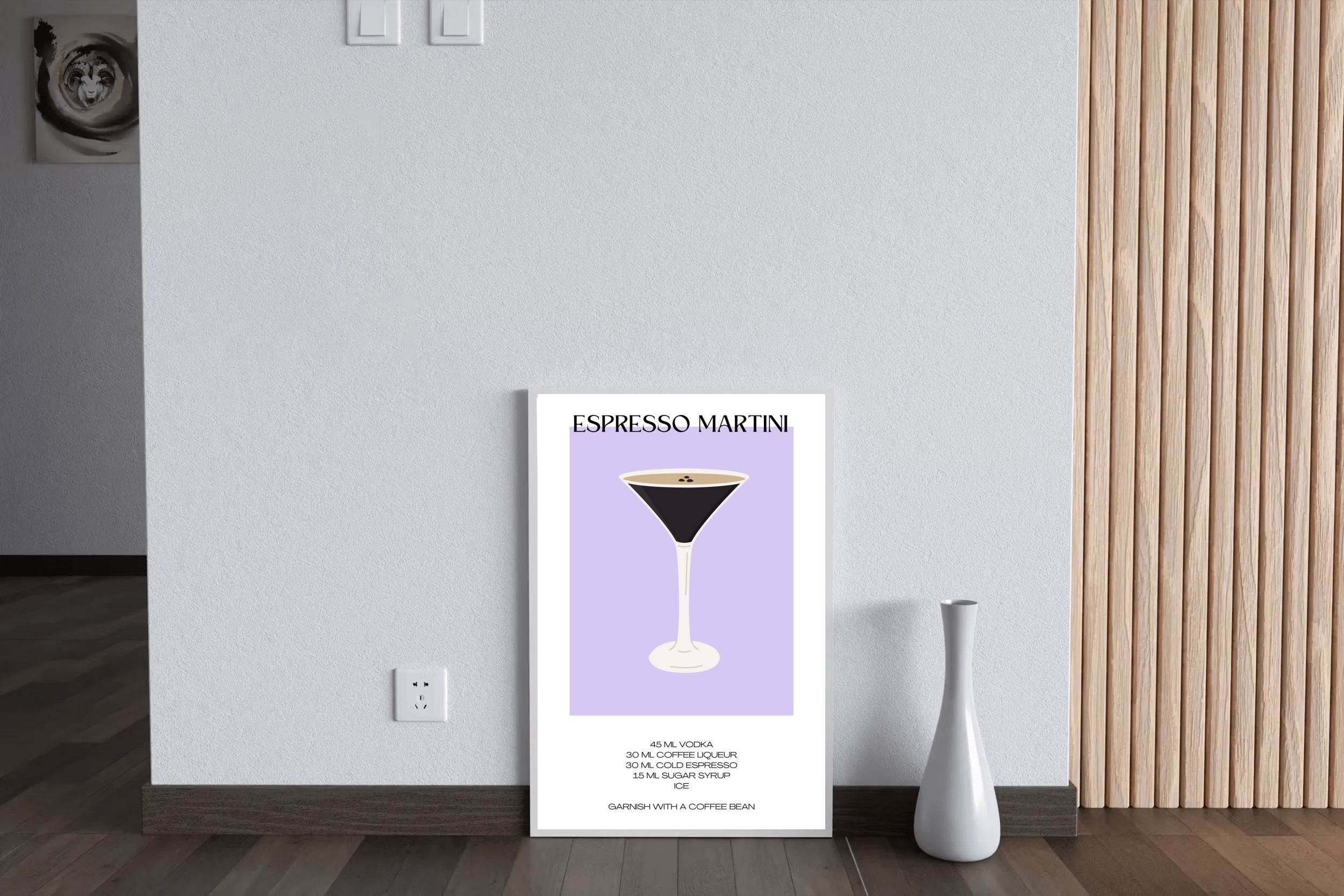 Brazilian Espresso Martini Wall Art - beink online art store
