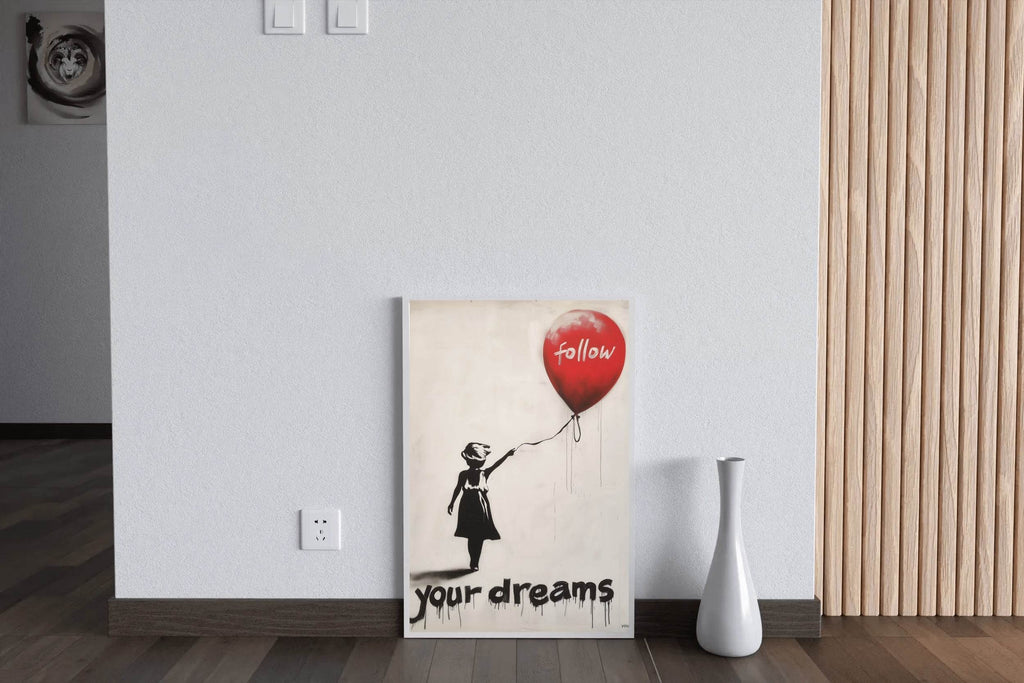 Banksy's Balloon Girl Wall Art - beink online art store