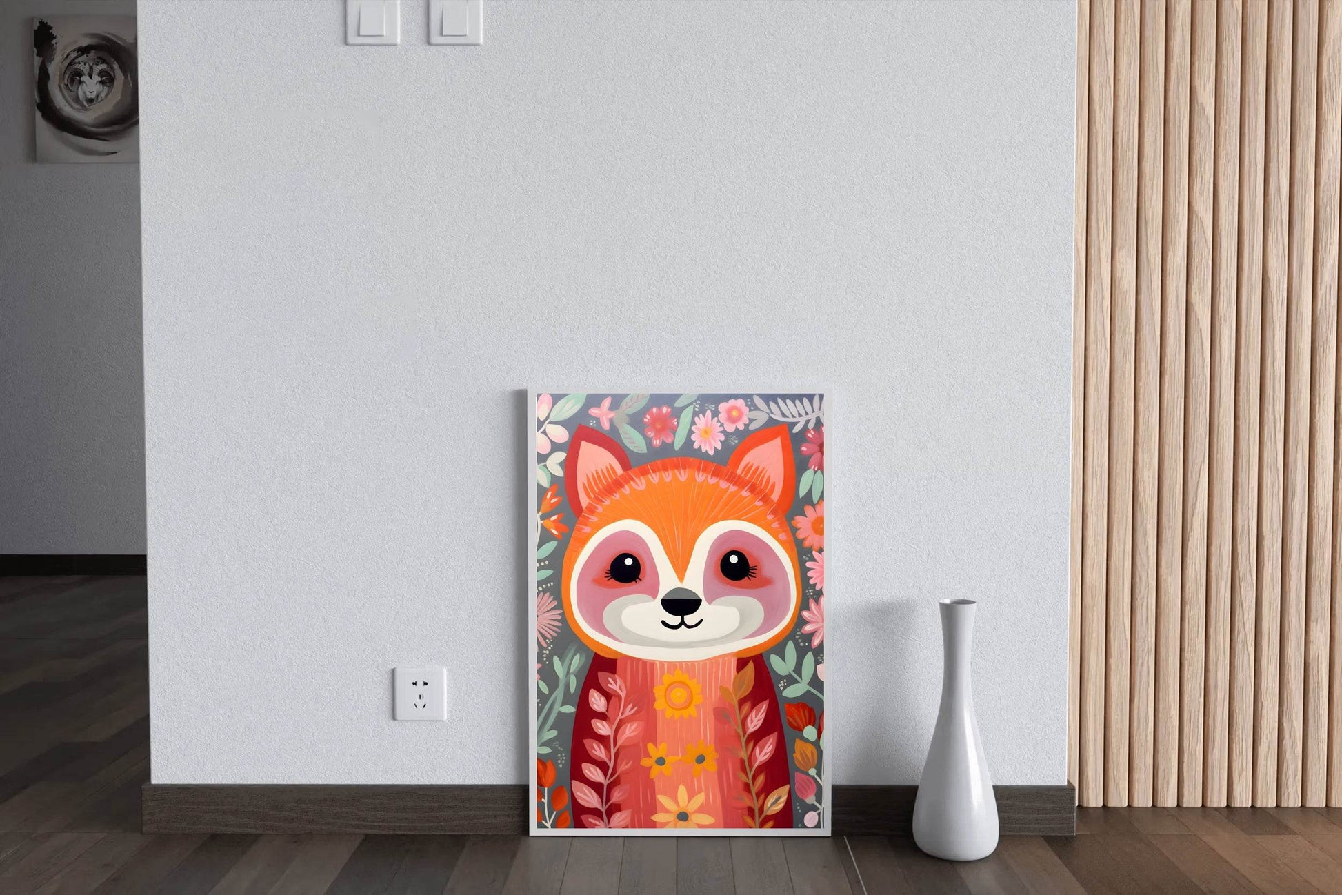 Cute Painting of Red Panda - beink online art store
