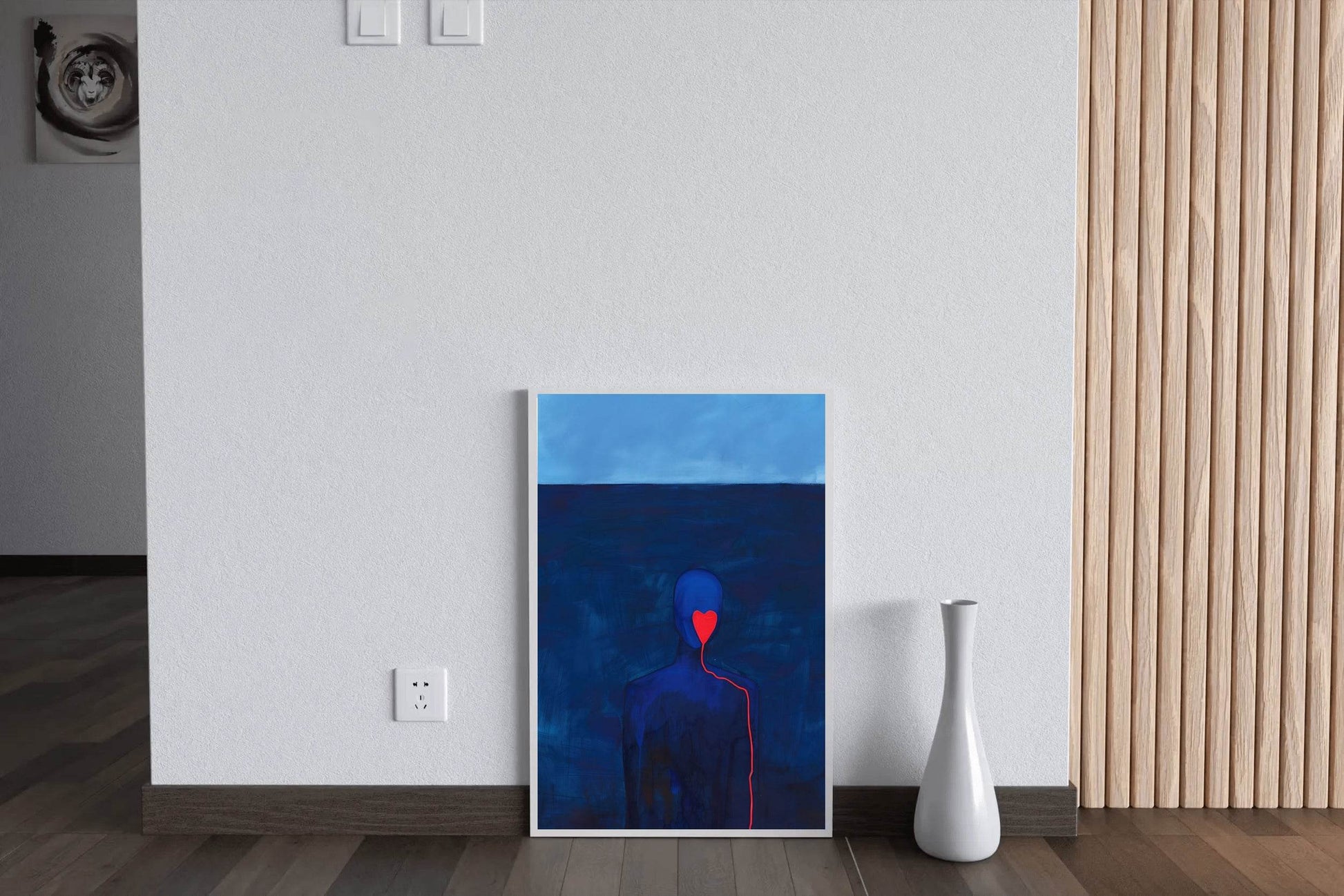 Painting Of A Broken Heart Of A Lover Wall Art - beink online art store