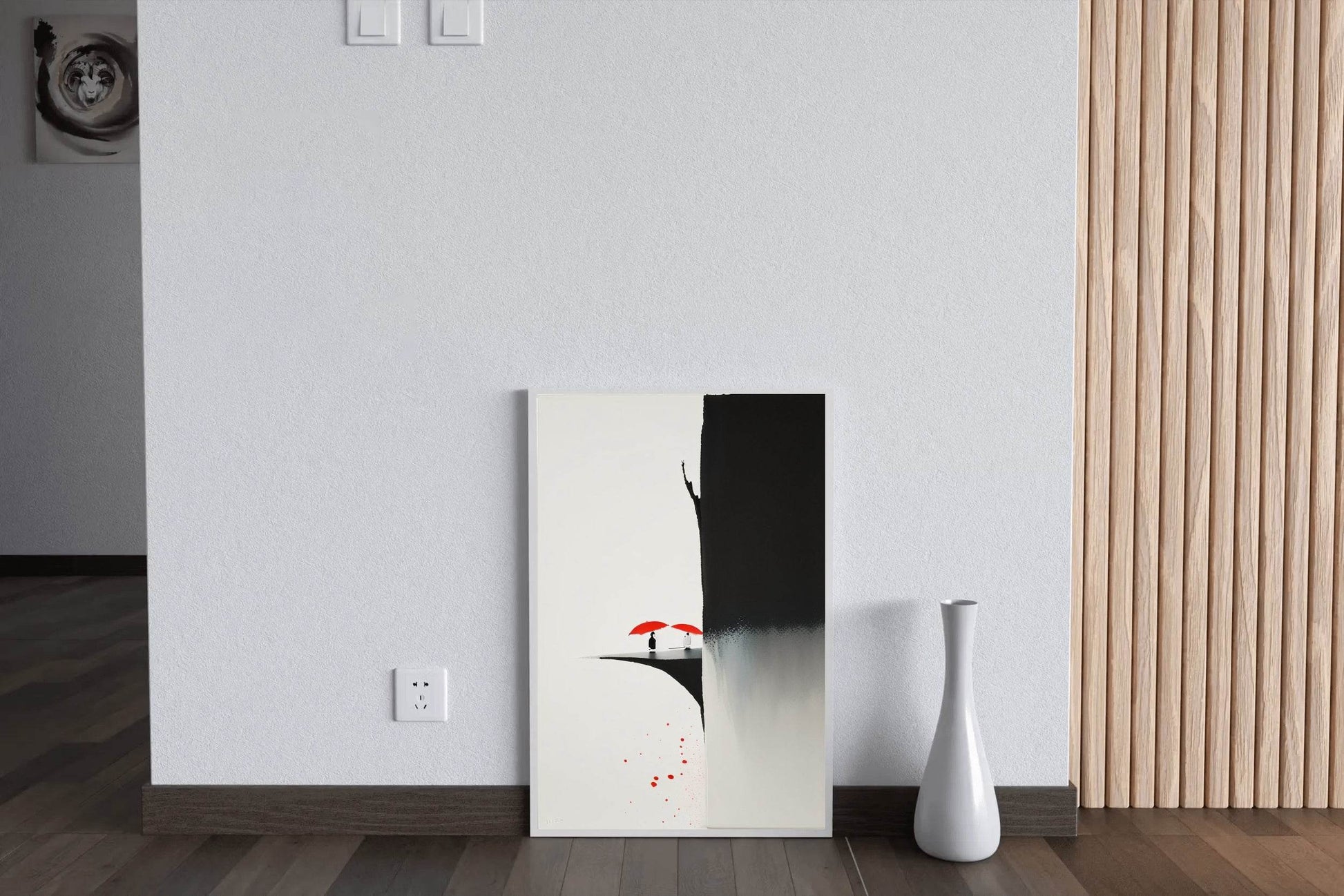 Creative Umbrella Painting Abstract Wall Art - beink online art store