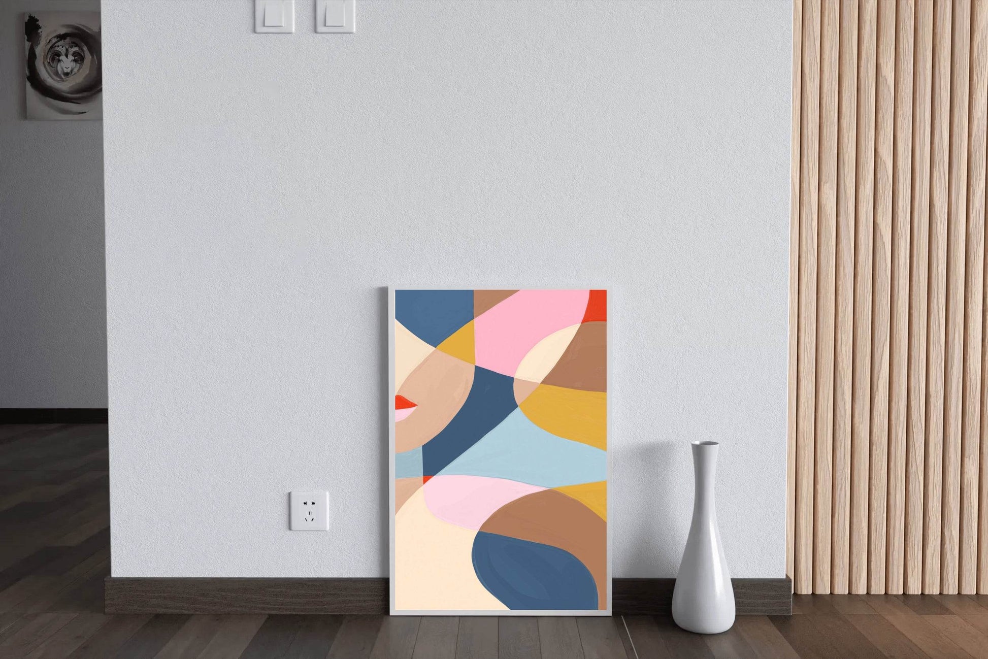 Abstract Colorful Wallpaper Wall Art - beink online art store