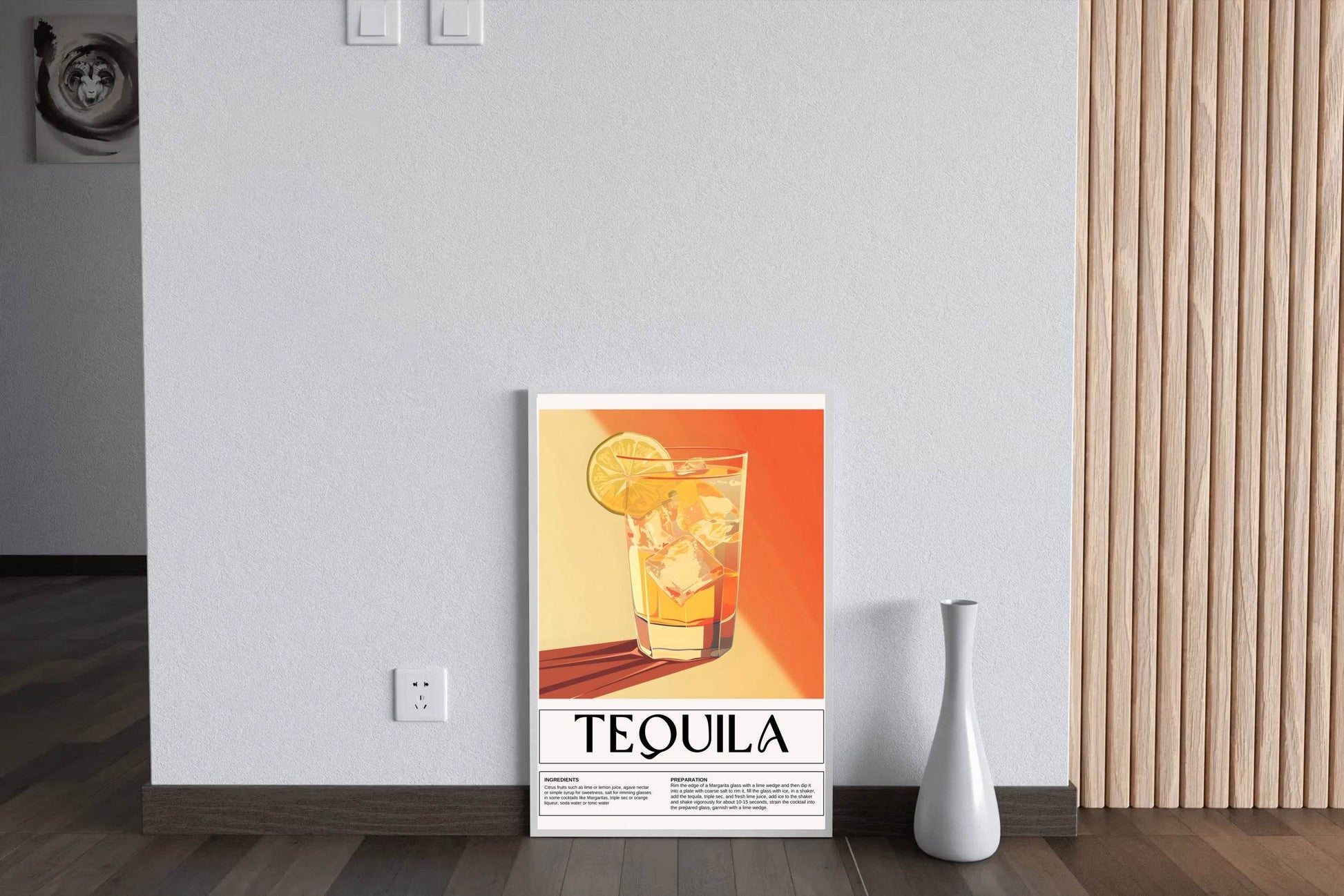 Distilled Tequila Drink Wall Art - beink online art store