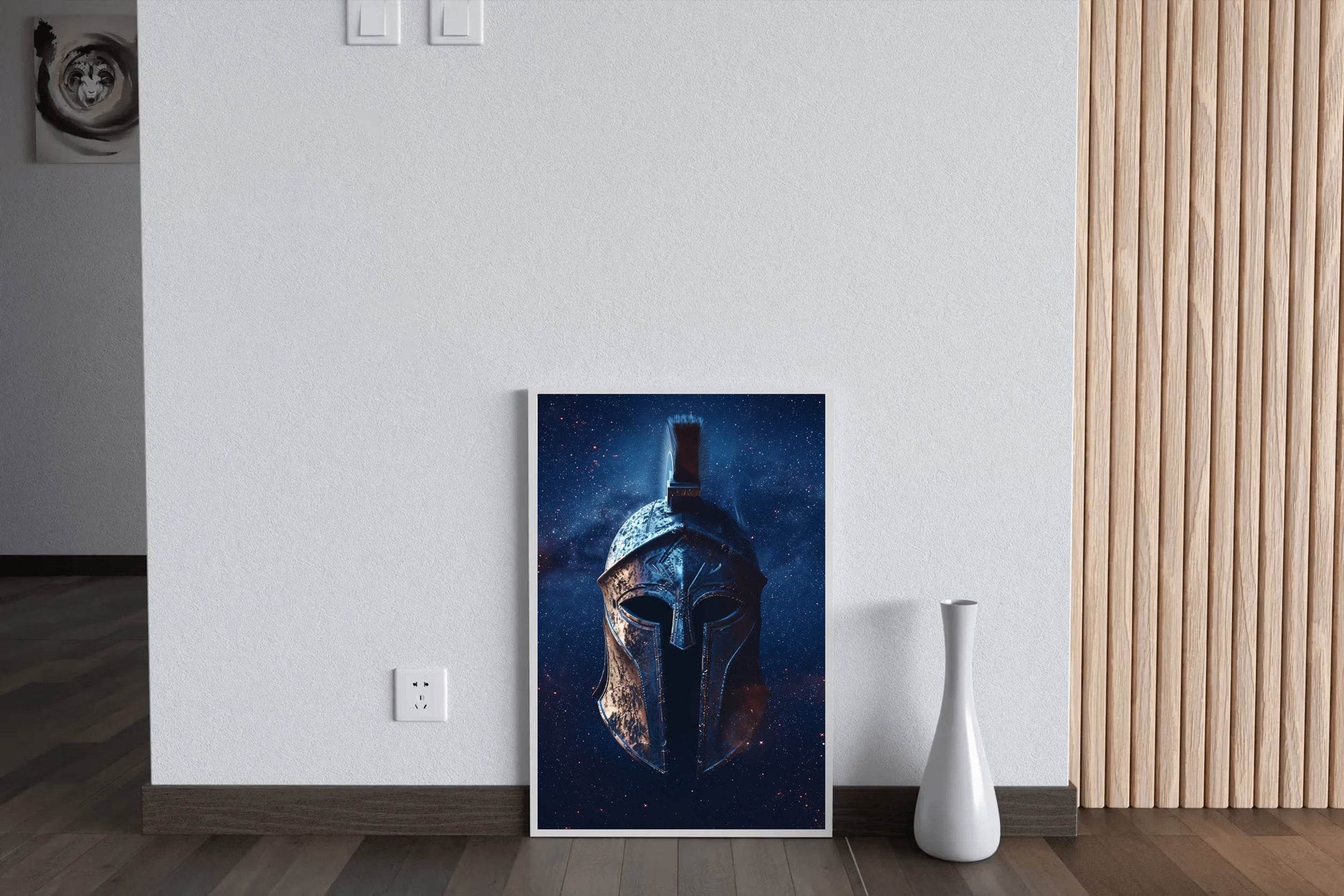 Spartan Helmet Wall Art - beink online art store