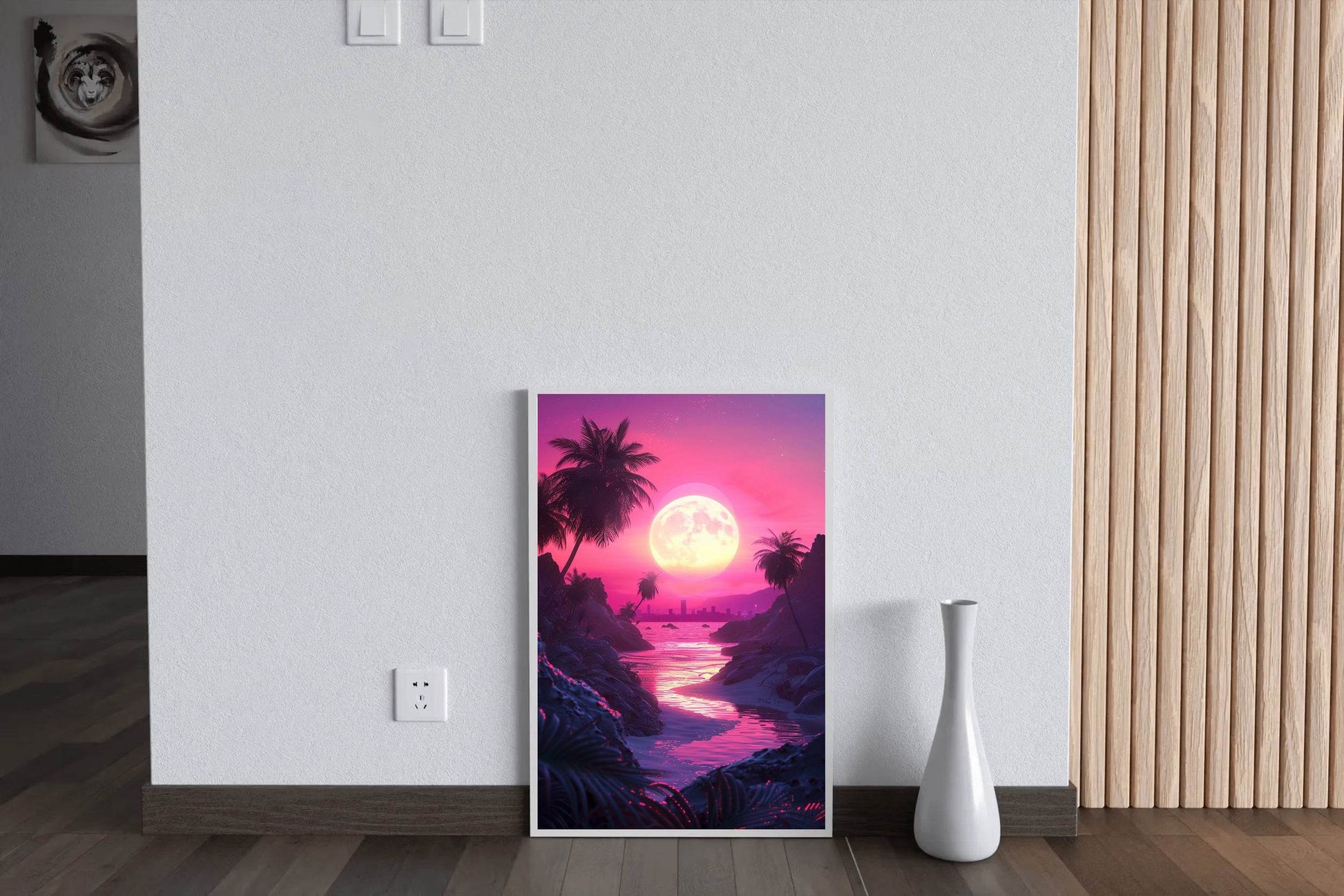 Sunset Light In The Water Wall Art - beink online art store