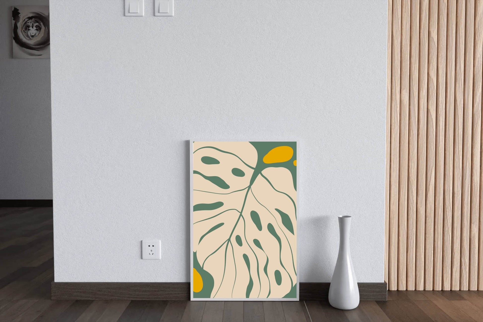 Big Leaf of Monstera Plant Wall Art - beink online art store