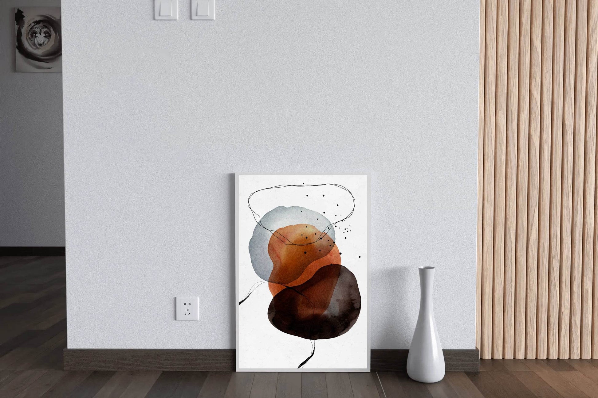 Boho Water Paint Abstract Wall Art - beink online art store