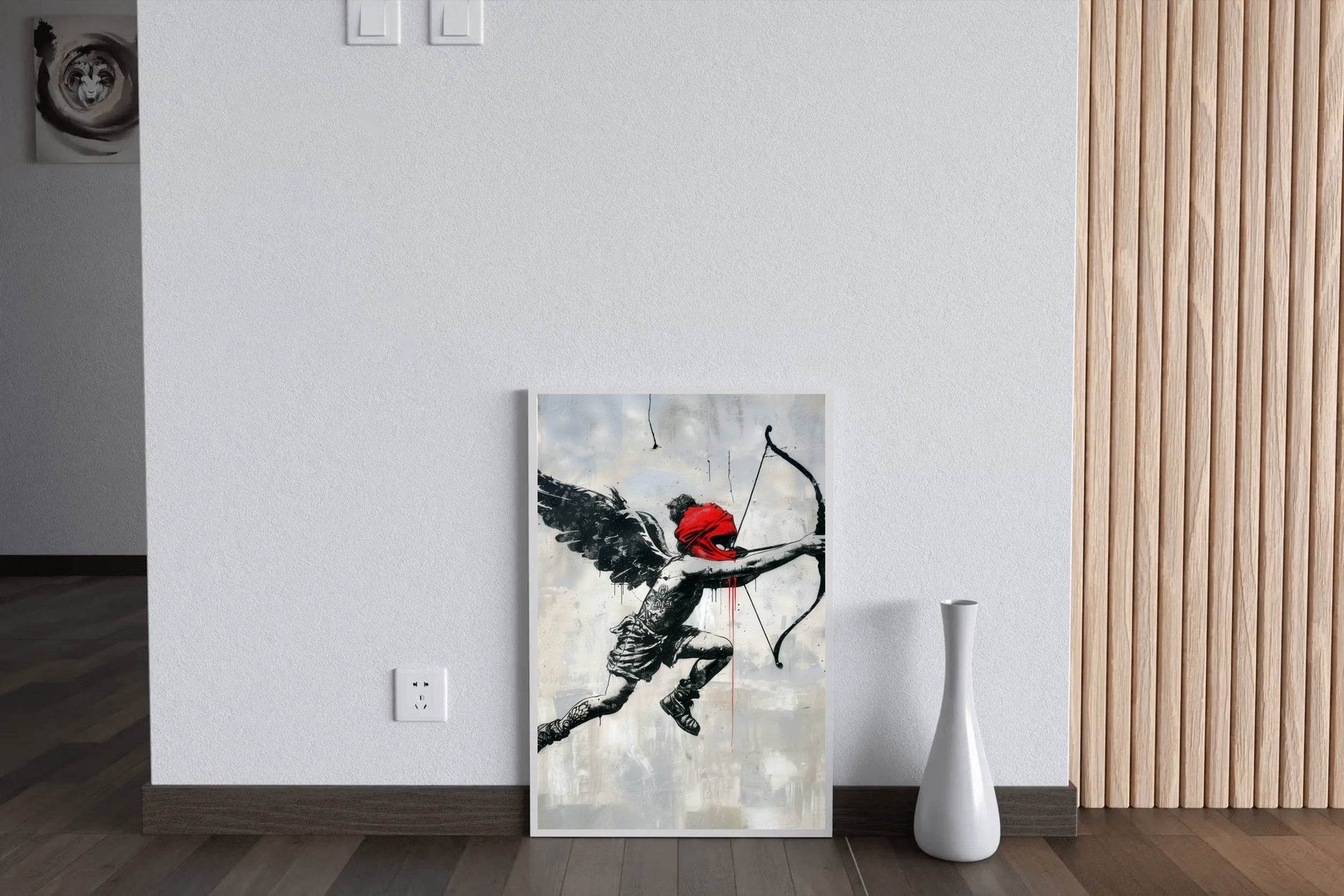 Eros Love Banksy Style Wall Art - beink online art store