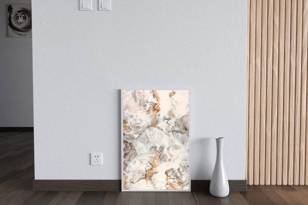 Fluid Oil Paint Modern Abstract Wall Art - beink online art store