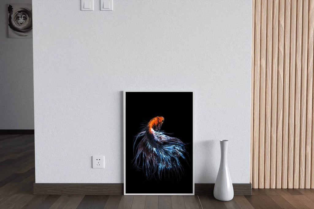 Siamese Fighting Fish Animal Wall Art - beink online art store