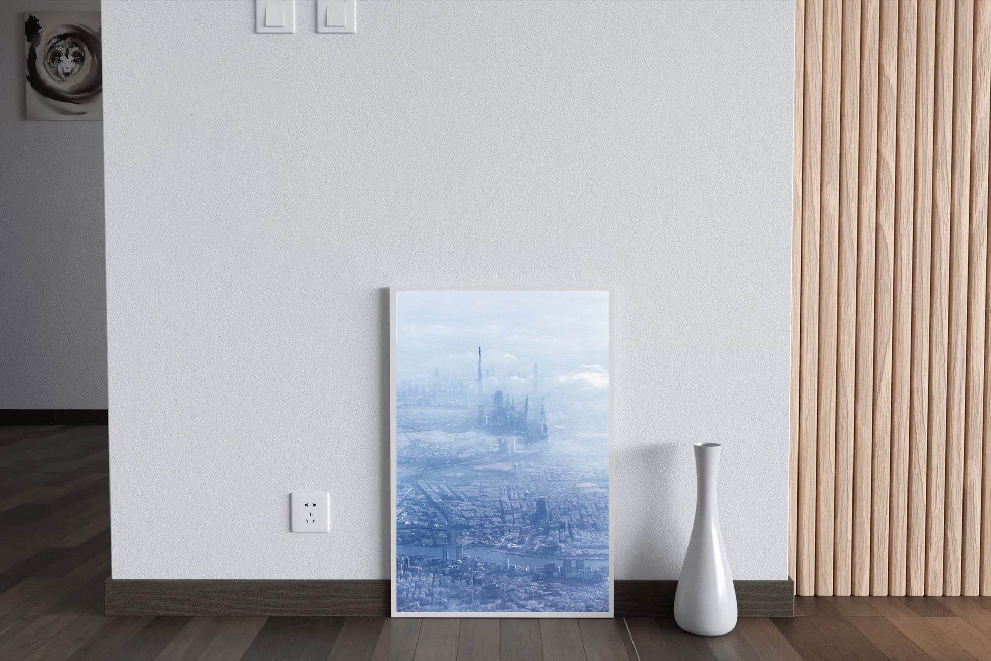 City Through the Clouds Wall Art - beink online art store