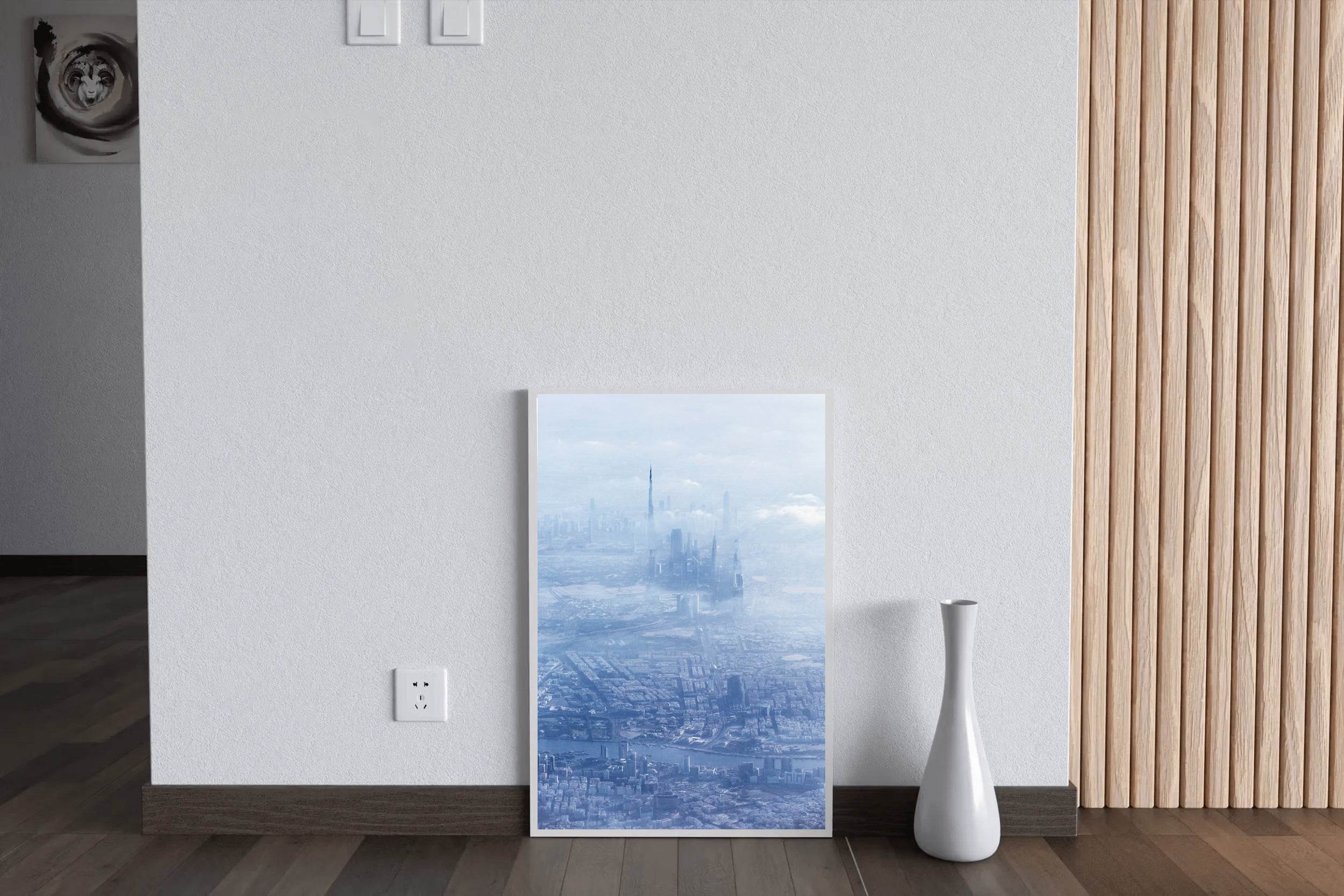 City Through the Clouds Wall Art - beink online art store