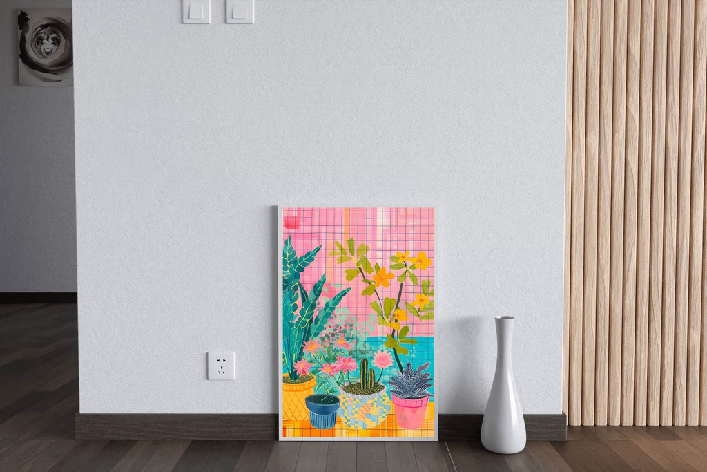 Potted Paradise Digital Art - beink online art store