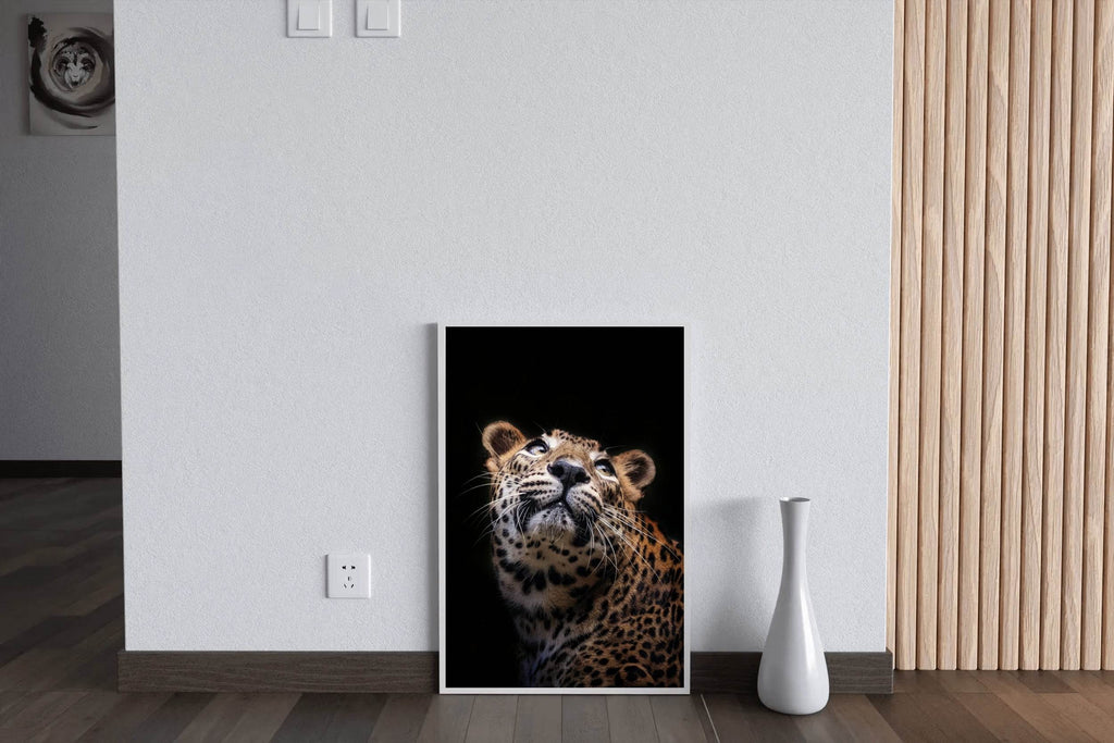Sri Lankan Leopard Animal Wall Art - beink online art store