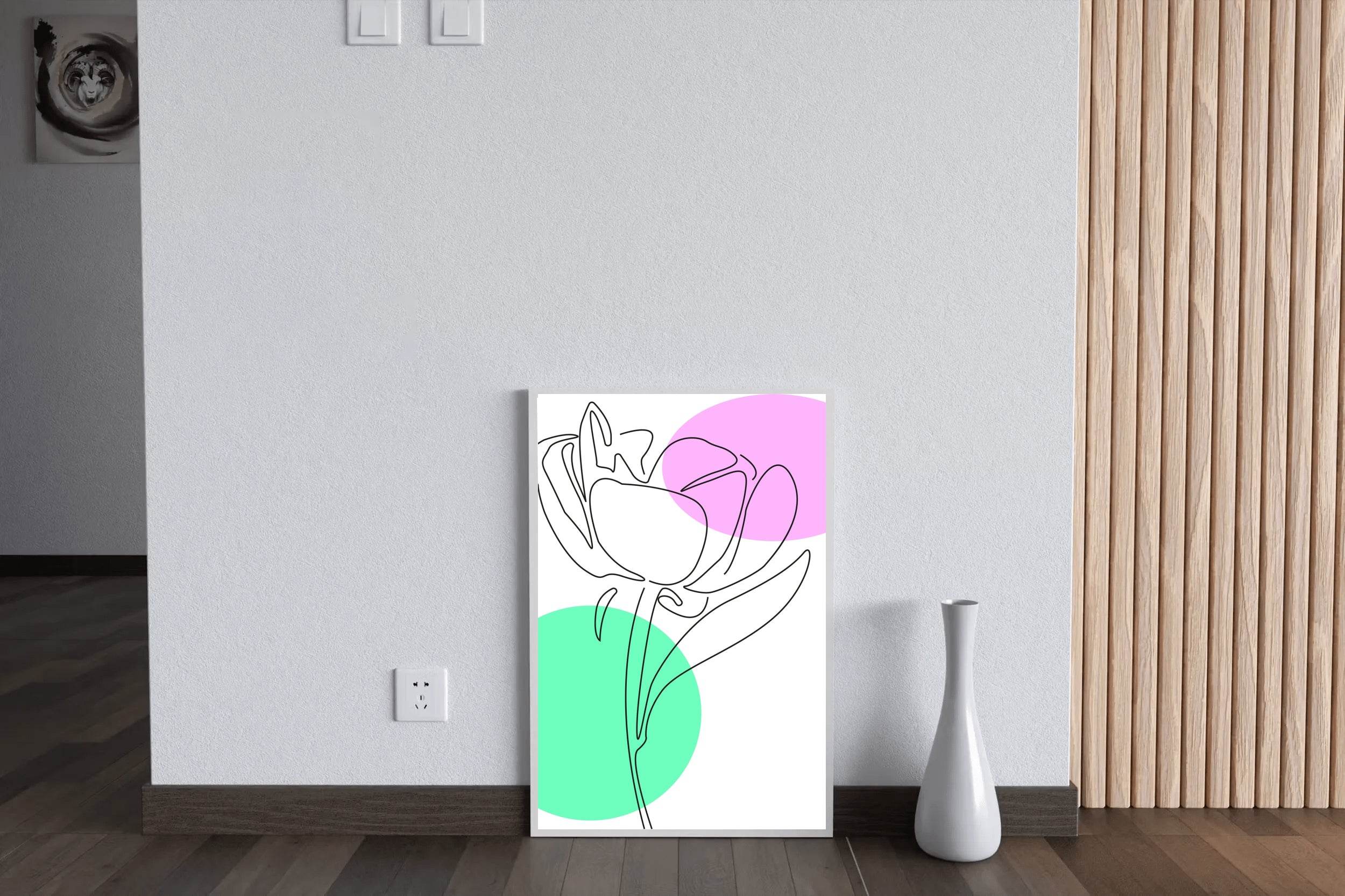 Painting Beautiful Rose Wall Art - beink online art store