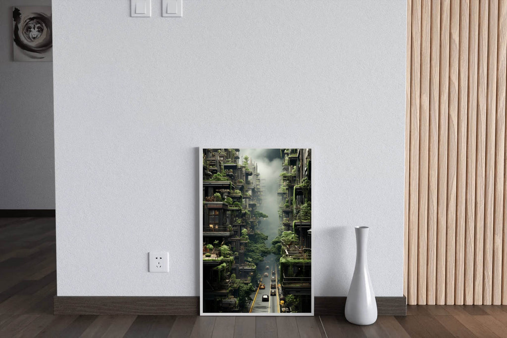 Vegetation Of The City Wall Art - beink online art store