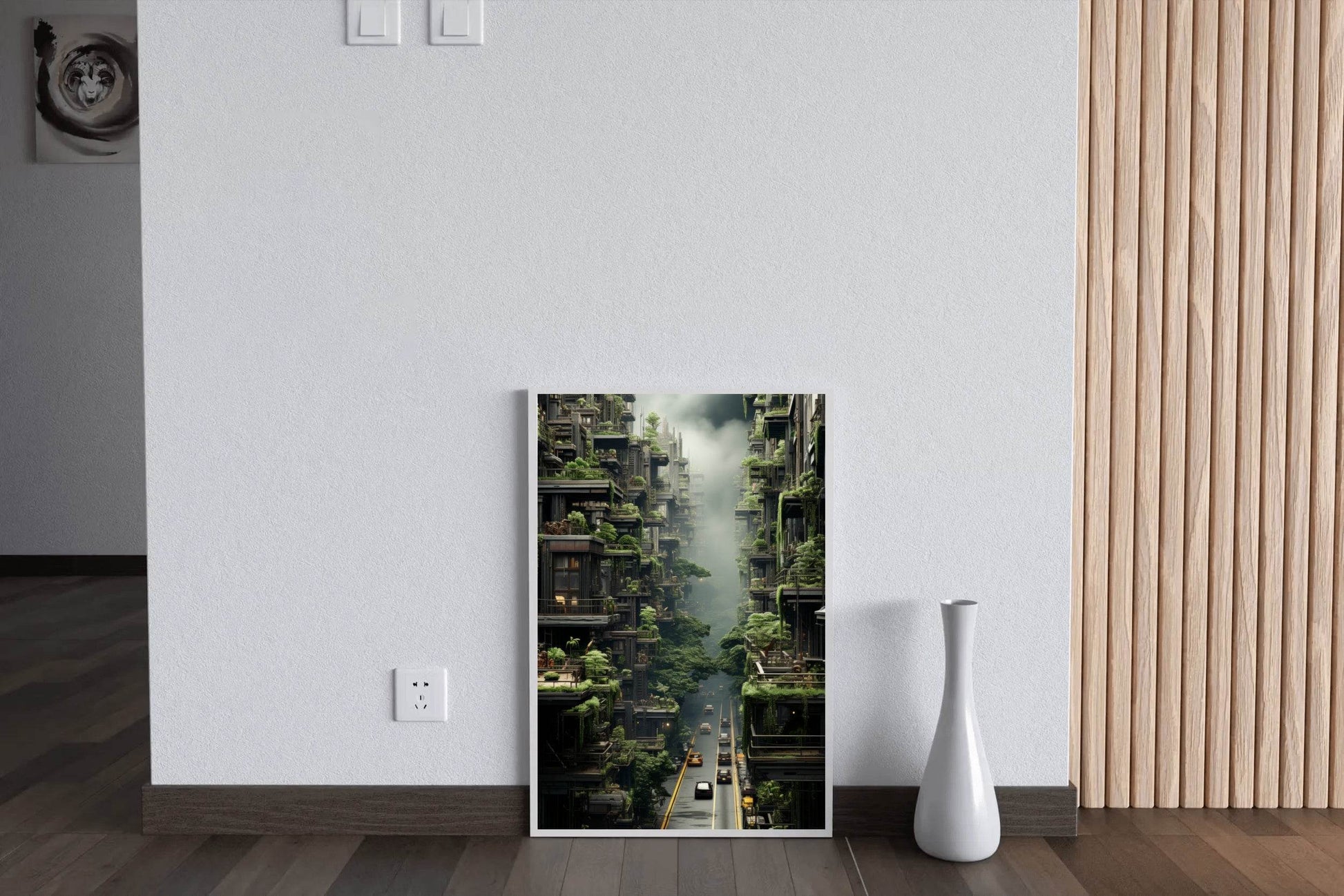 Vegetation Of The City Wall Art - beink online art store