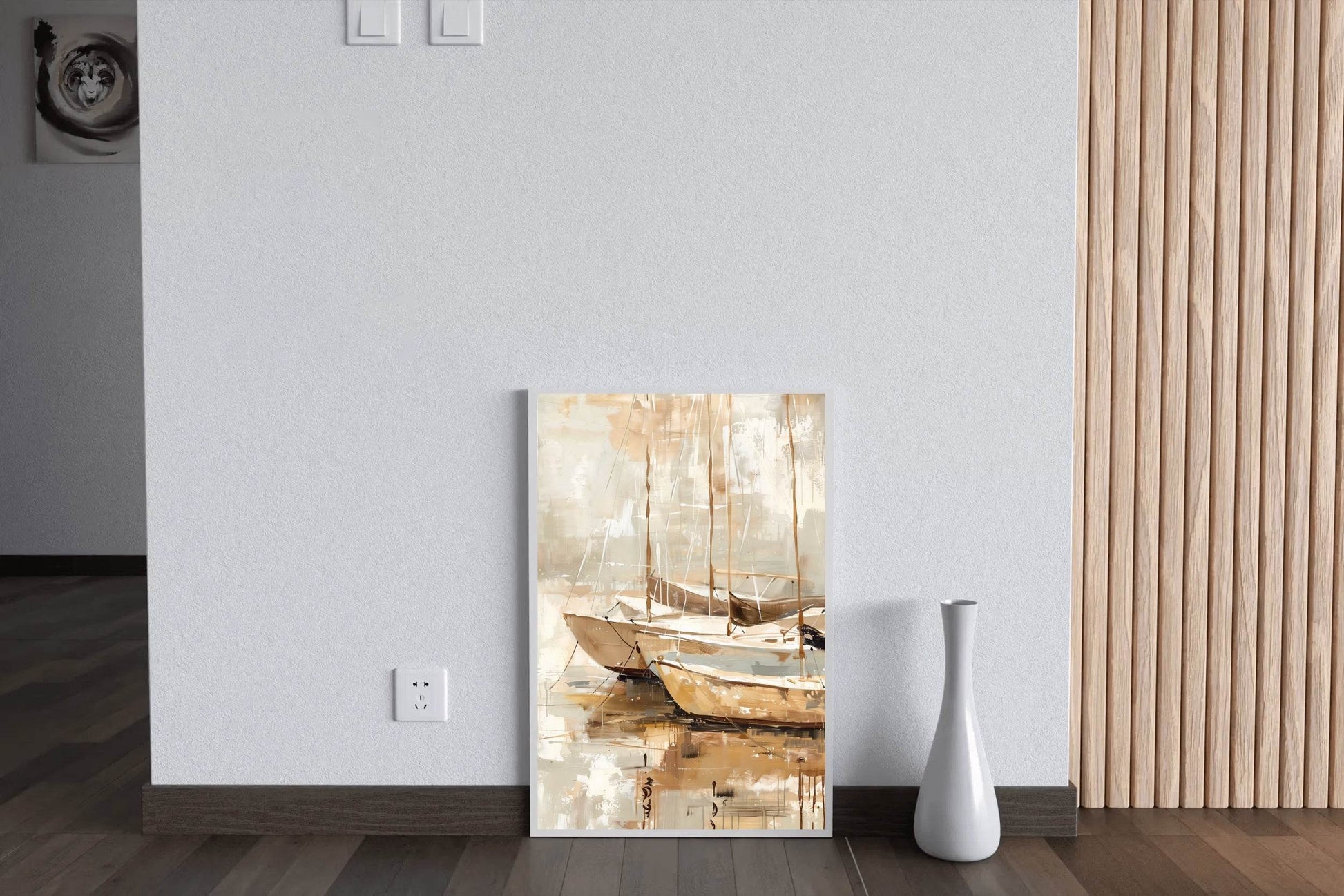 Yacht Anchorage Wall Art - beink online art store