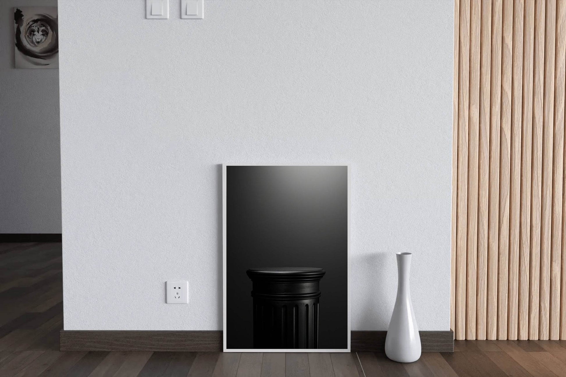 Olympus Vase Black & White Wall Art - beink online art store
