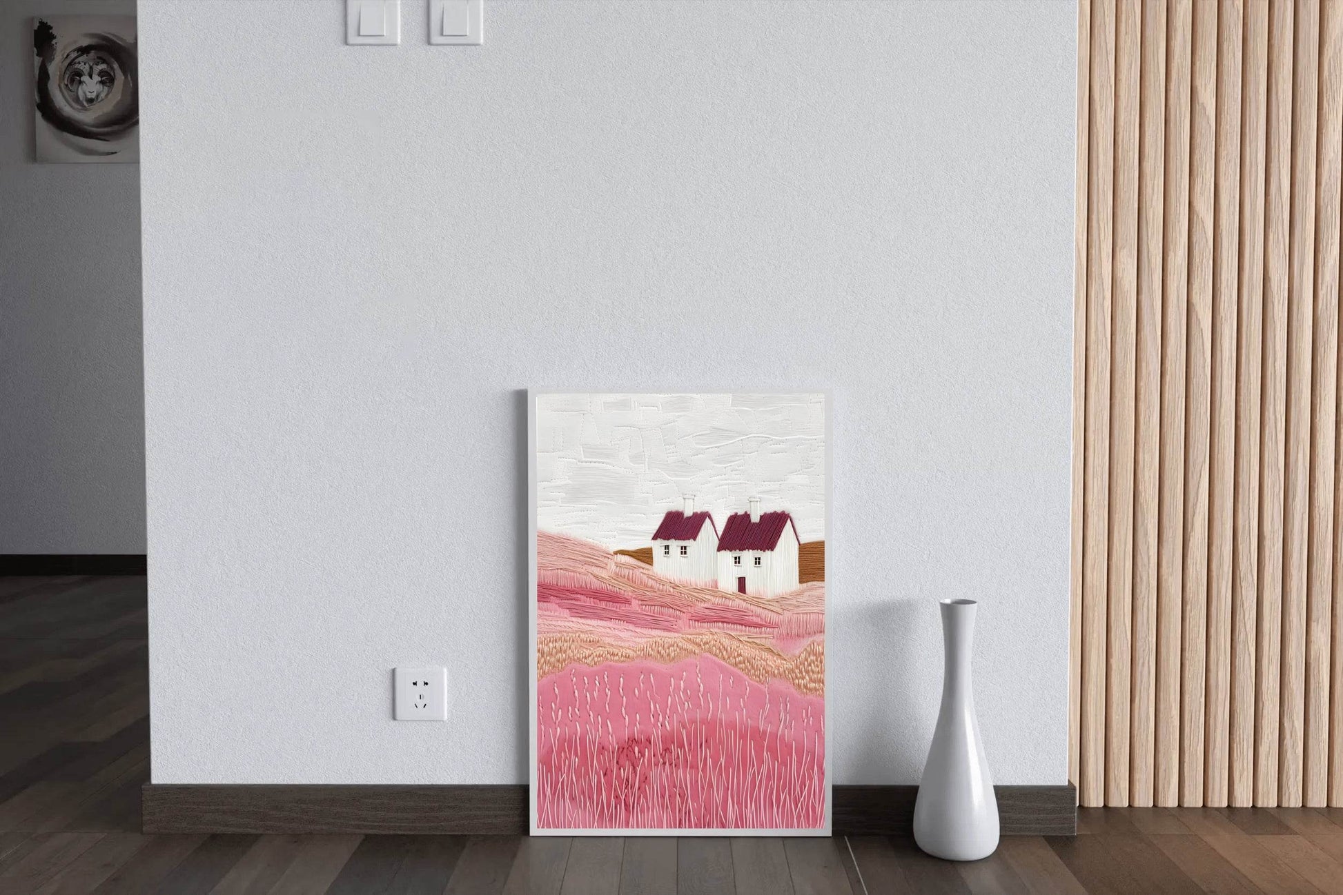 House and Landcape Painting Digital Art - beink online art store