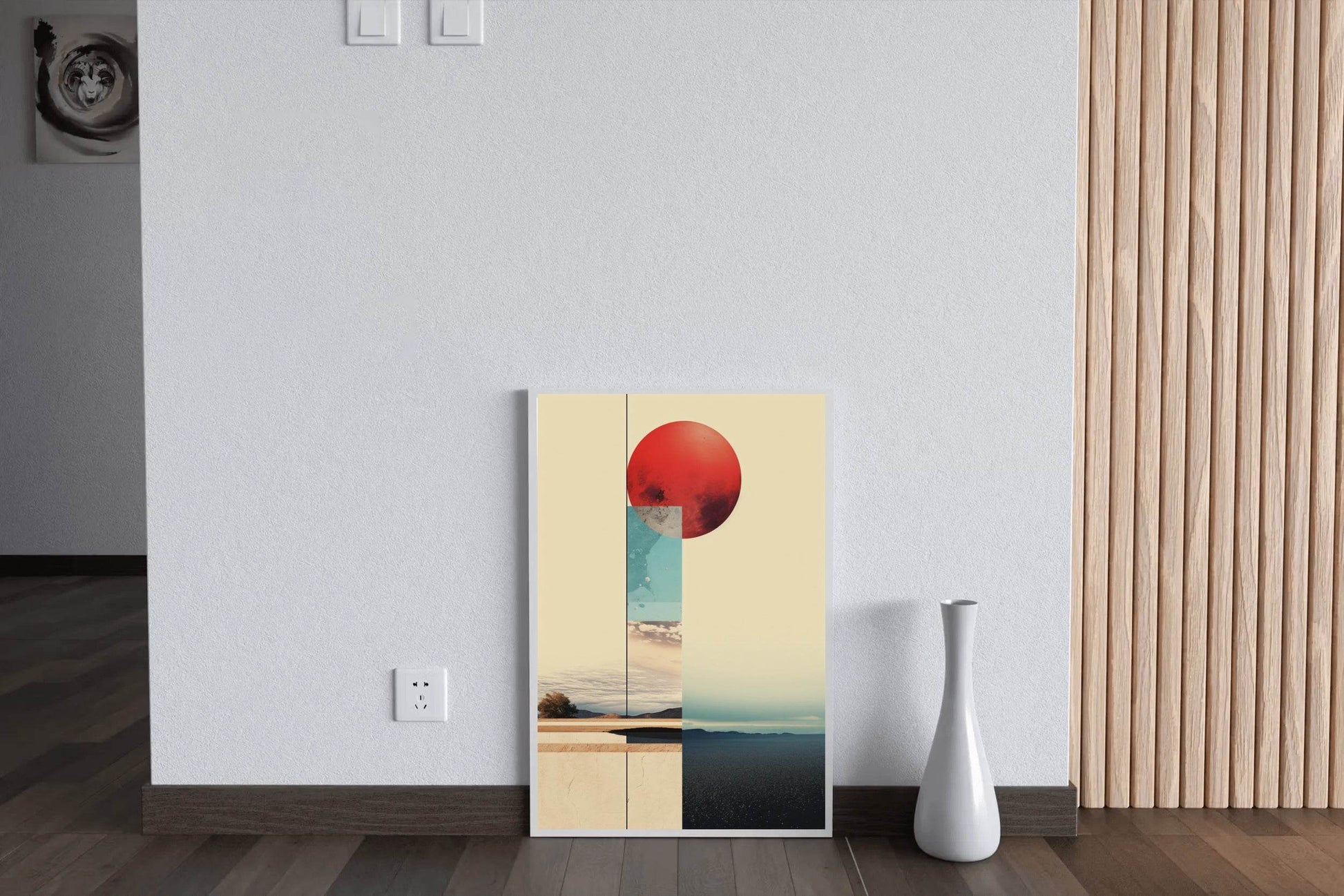 Creative Digital Collage Abstract Wall Art - beink online art store