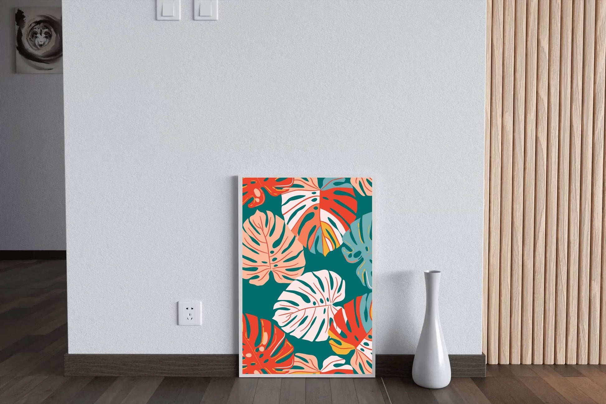 Drawing of Large Fig Leaves - beink online art store