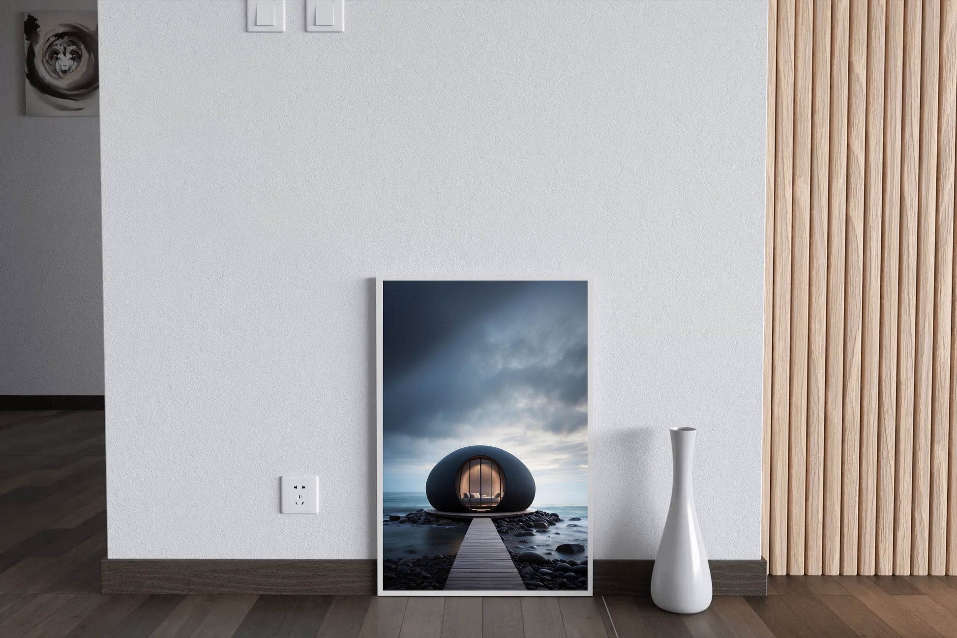 Luxury Beach Cottage Wall Art - beink online art store