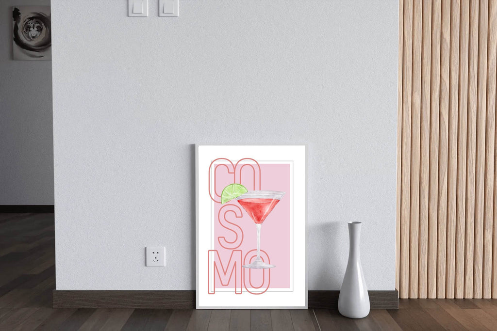Cosmo Cocktail Wall Art - beink online art store
