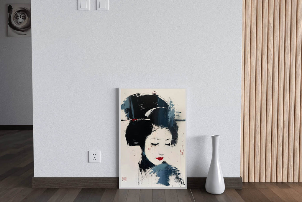 Japanese Geisha Wall Art - beink online art store