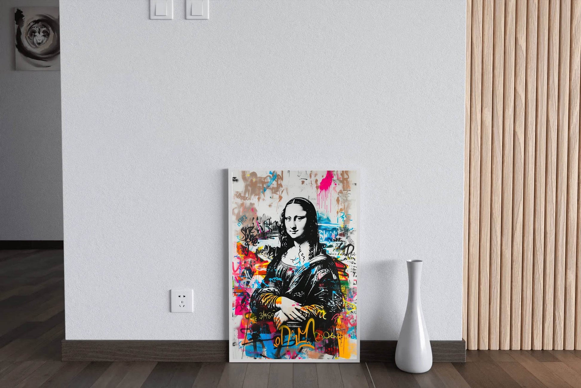 Mona Lisa Graffiti Wall Art - beink online art store
