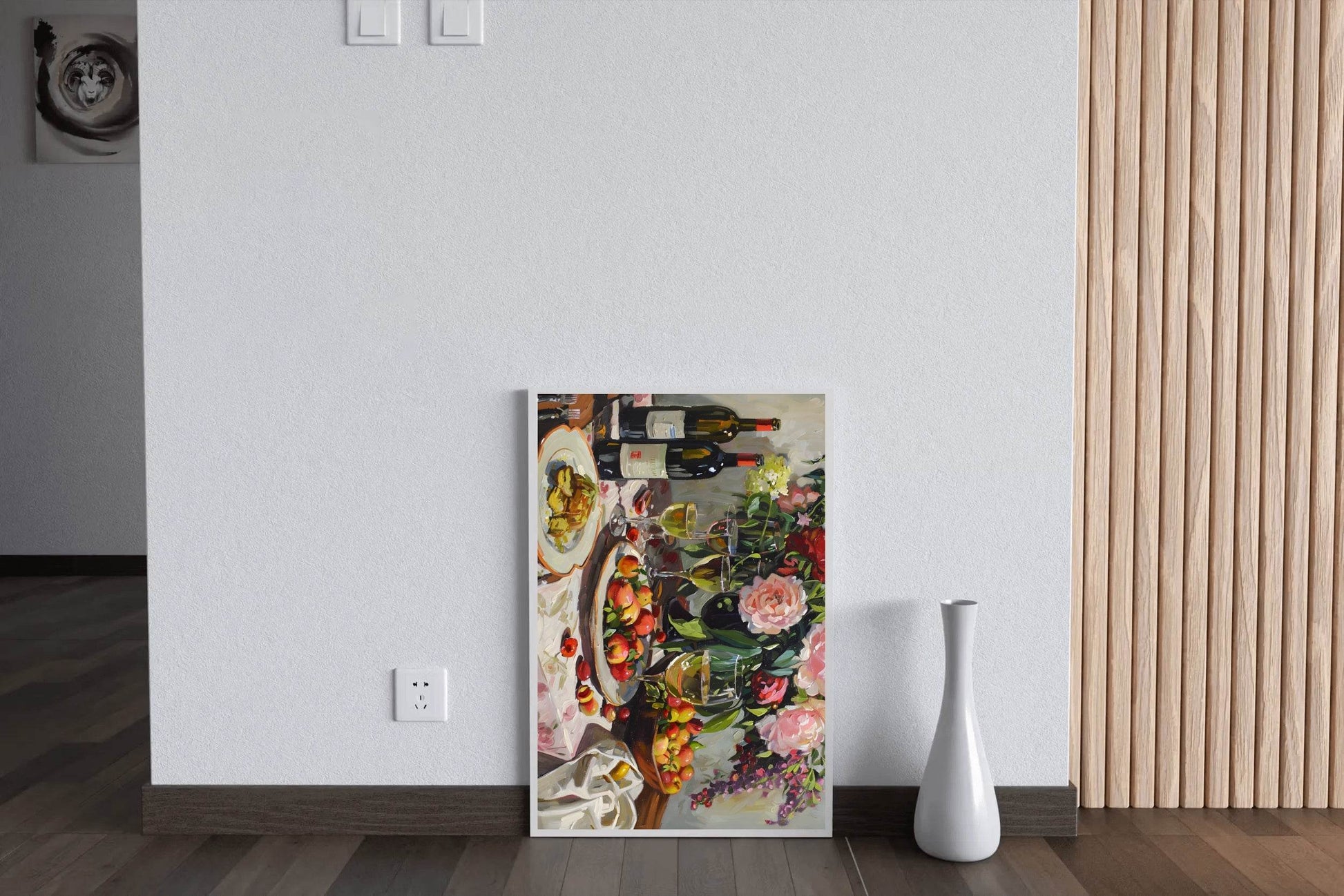 Cocktail Bar Table Wall Art - beink online art store