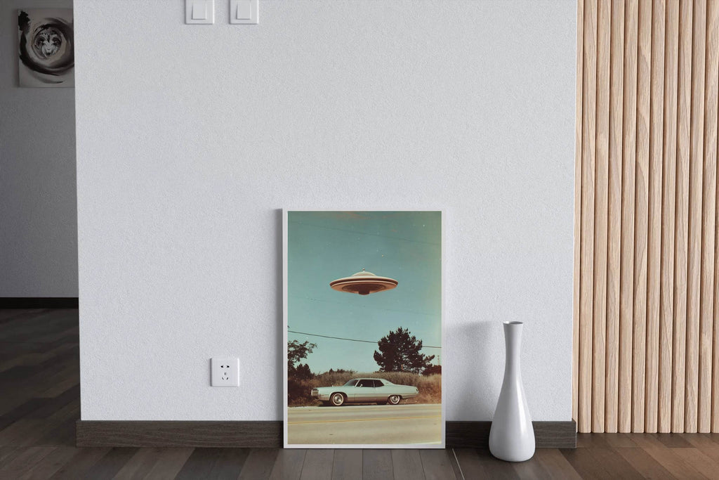 Aliens In The Car American Wall Art - beink online art store