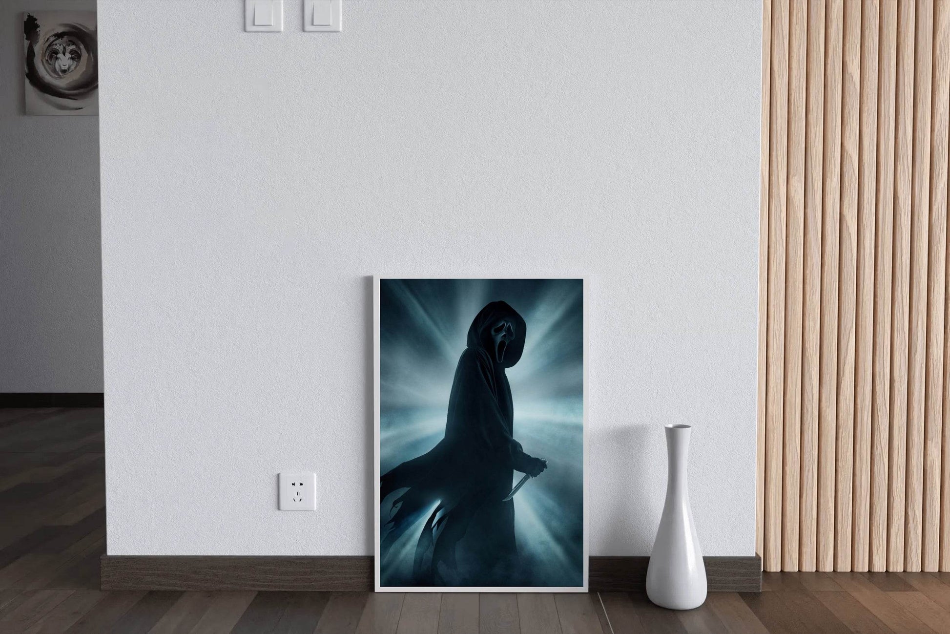 Ghost Face Scream Character Wall Art - beink online art store