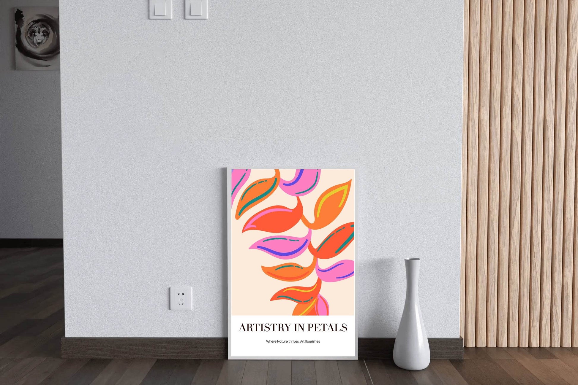 Tropical Leaf Painting Wall Art - beink online art store