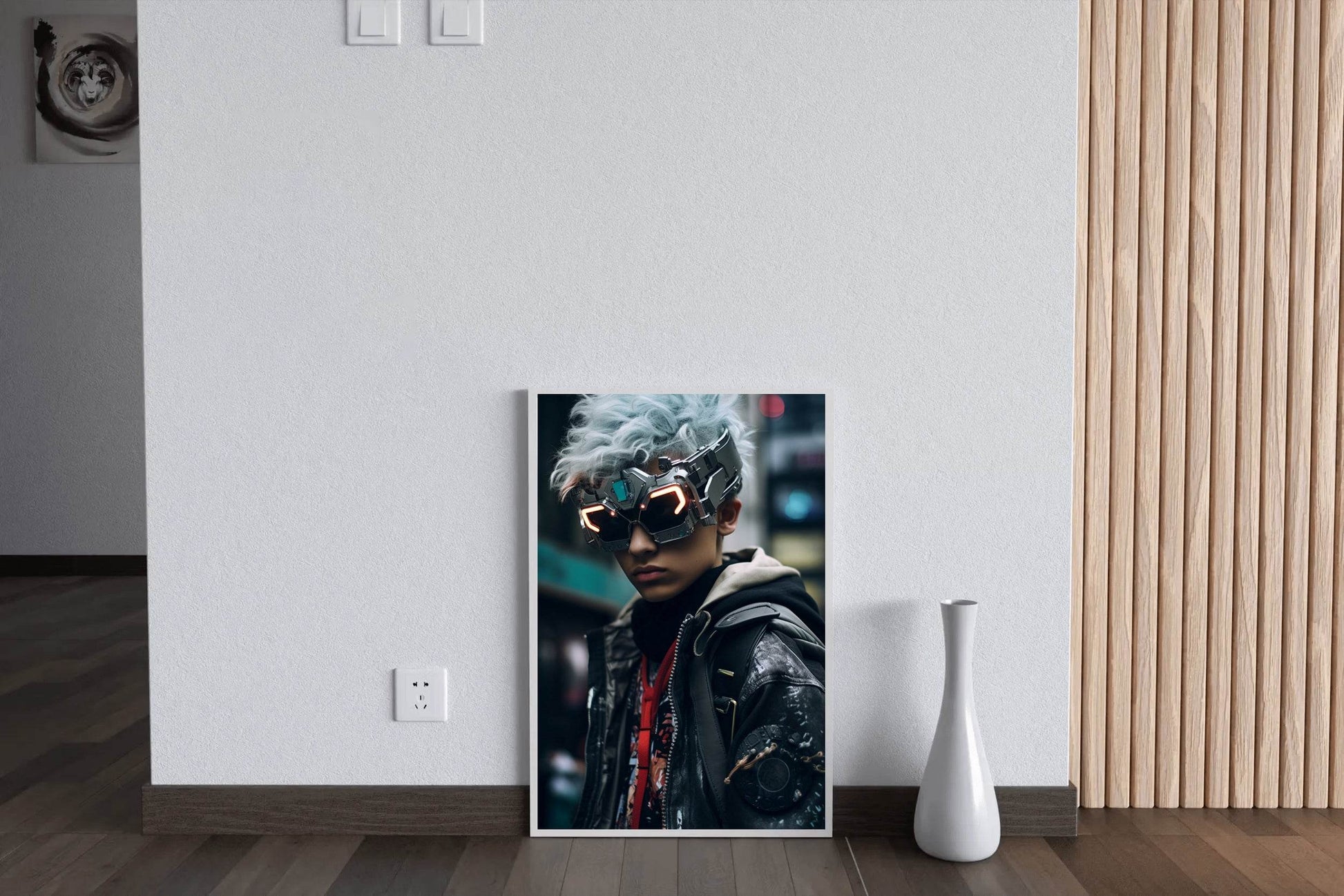Avatar Boy Cyberpunk Wall Art - beink online art store