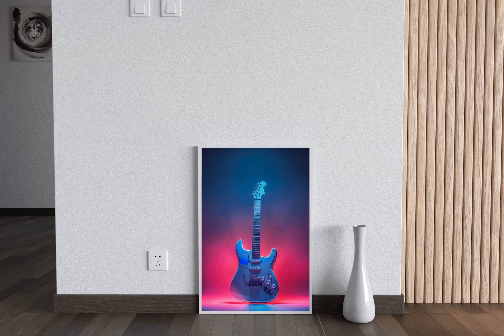 Jazz Electric Guitar Wall Art - beink online art store