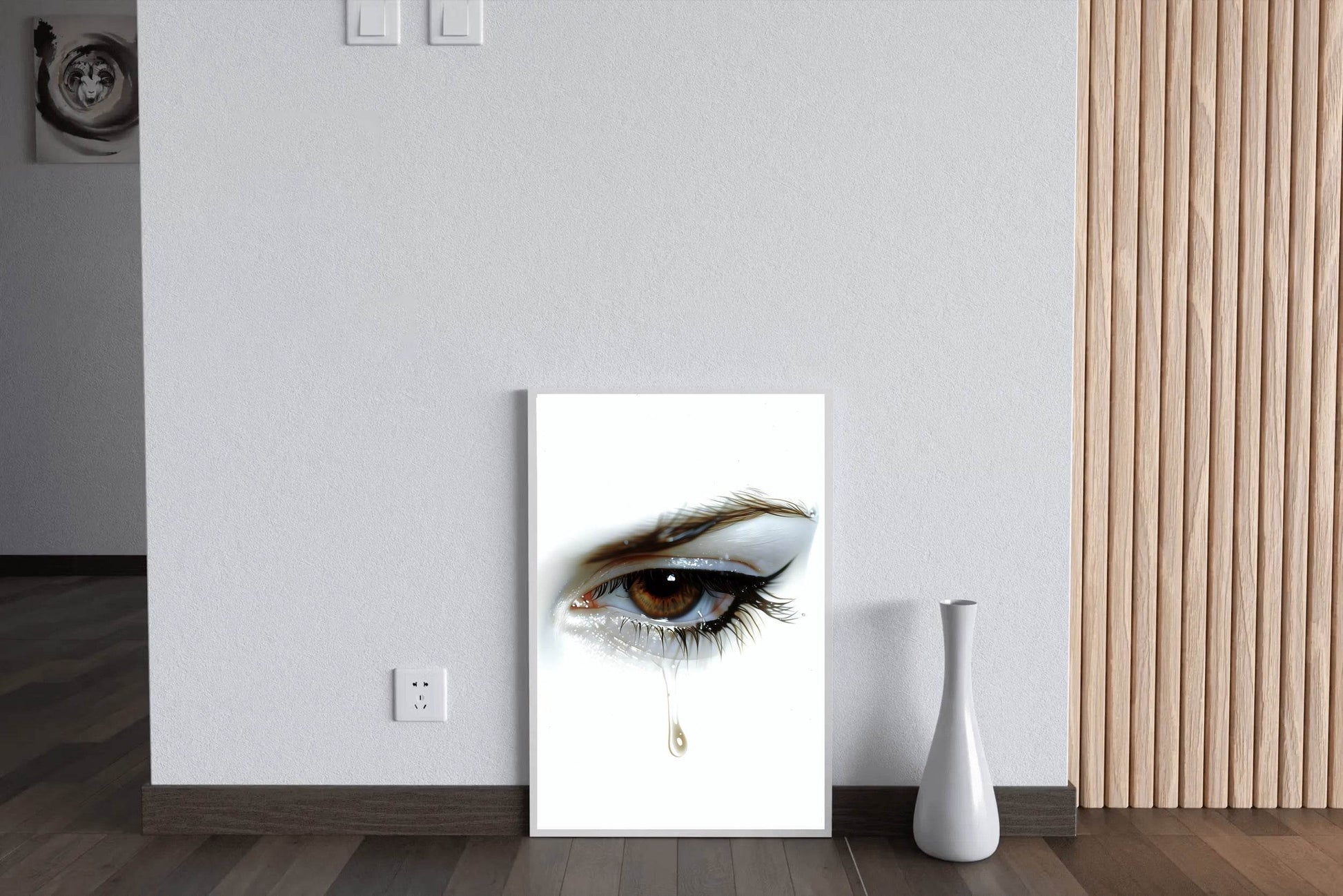 Silent Sorrow Modern Wall Art - beink online art store