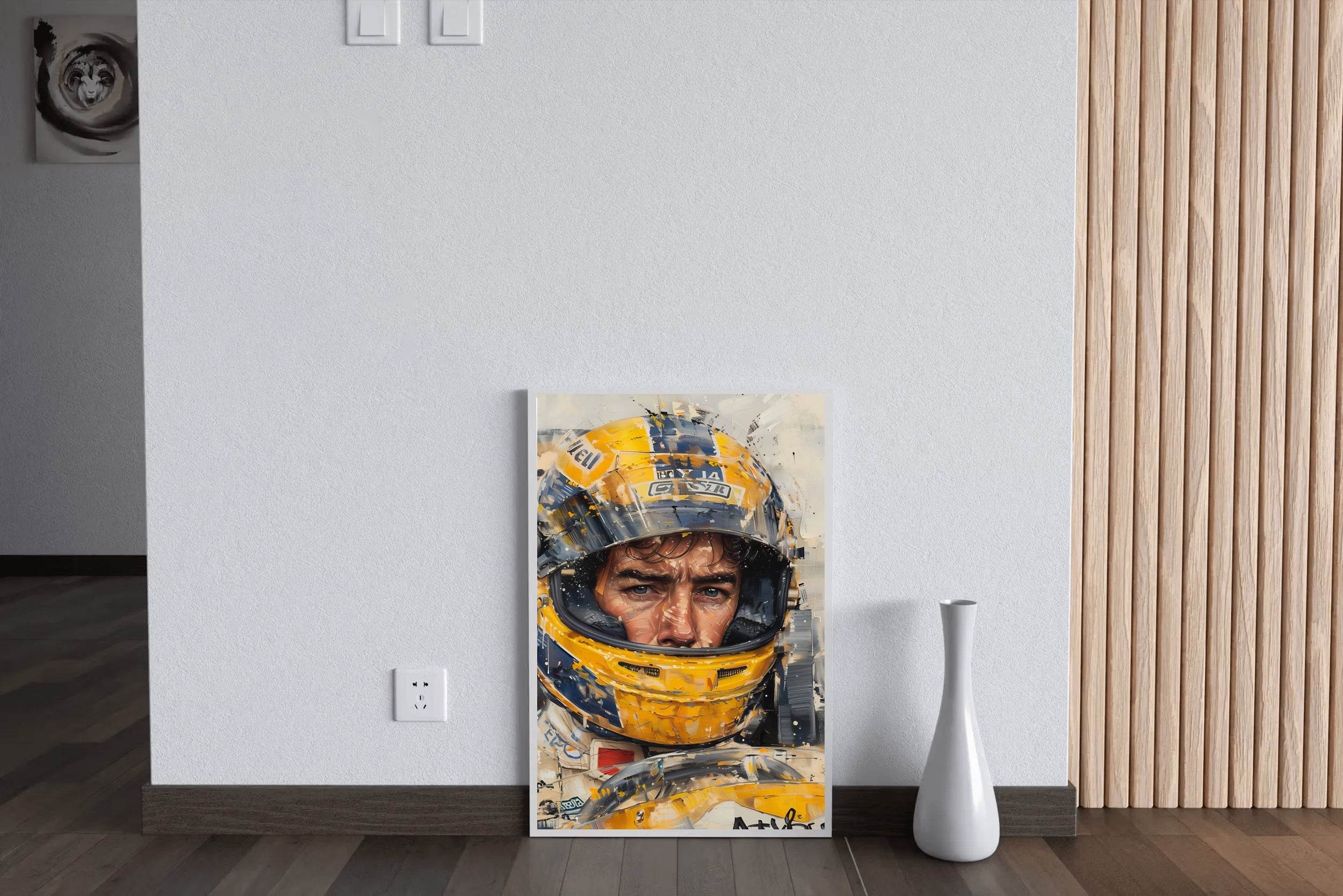 Casket Hat Yellow Wall Art - beink online art store