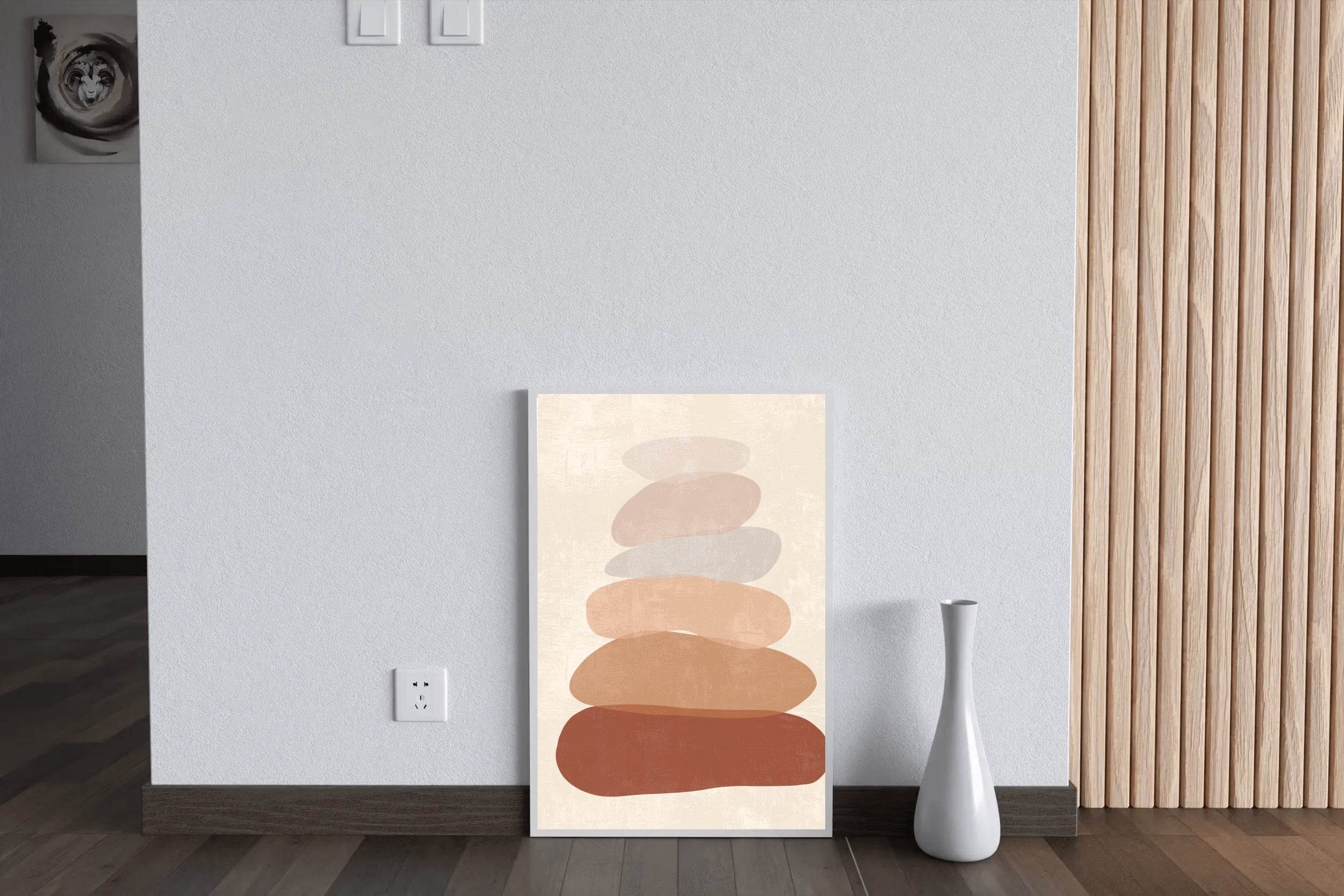 Balance of Stones Wall Art - beink online art store