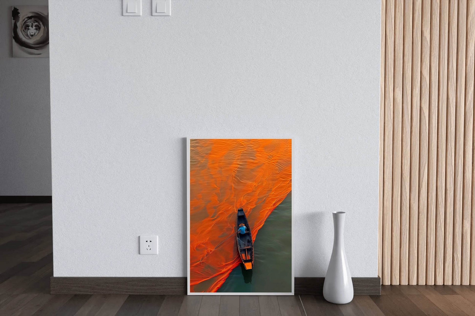 Fishing Boat Wall Art - beink online art store