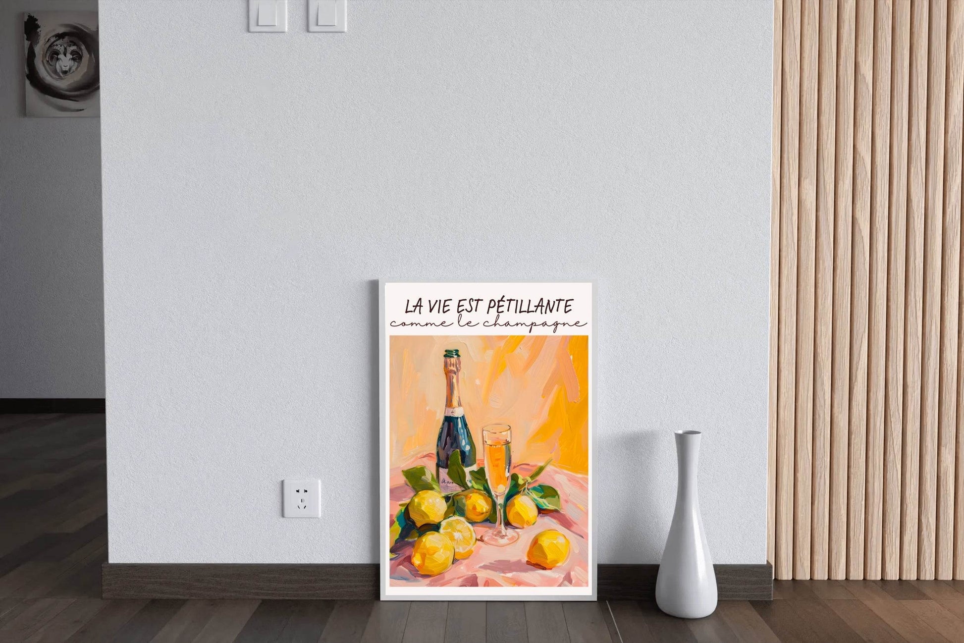 Petillant Naturel Wall Art - beink online art store