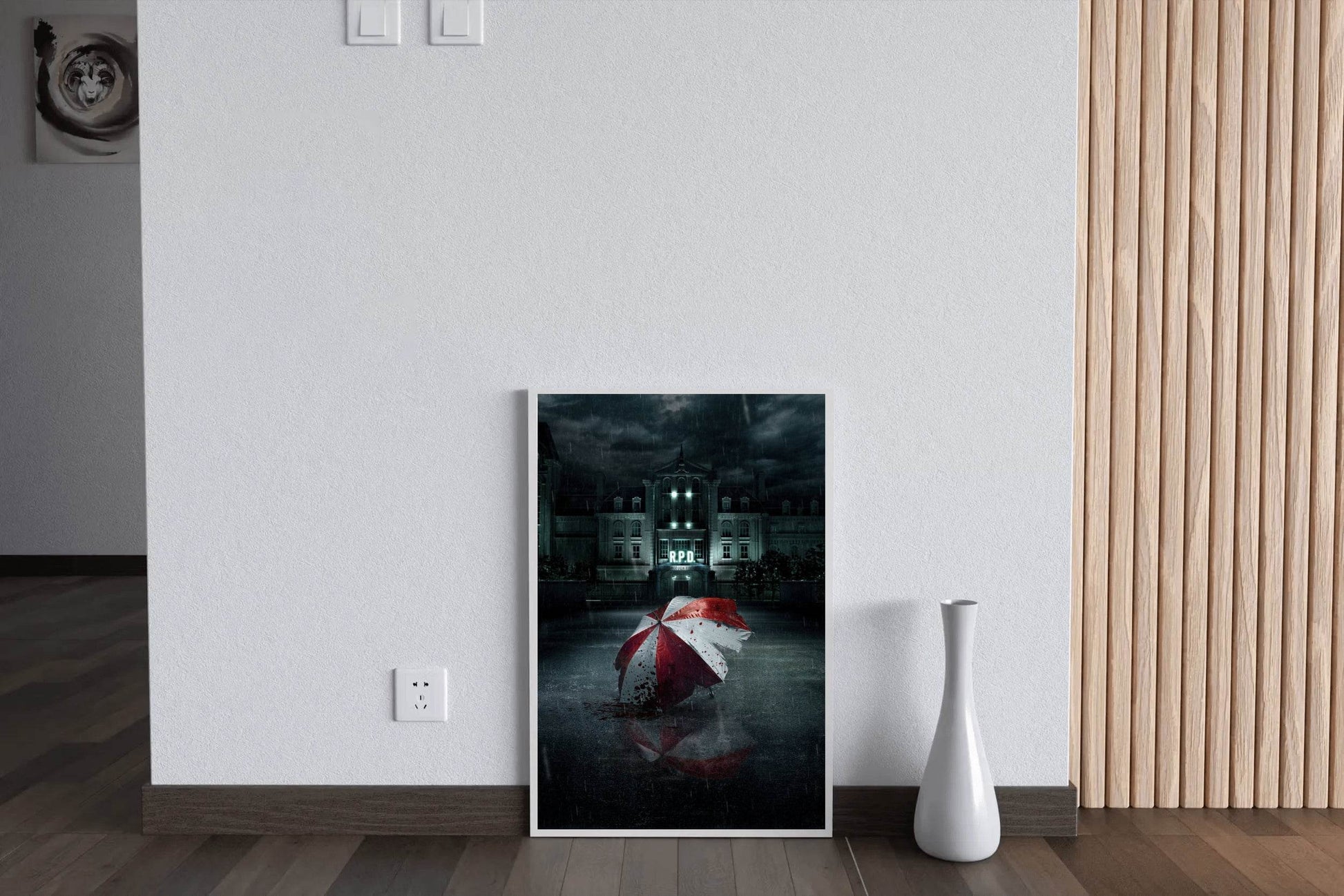 Resident Evil: Welcome to Raccoon City in Rainy Weather Wall Art - beink online art store