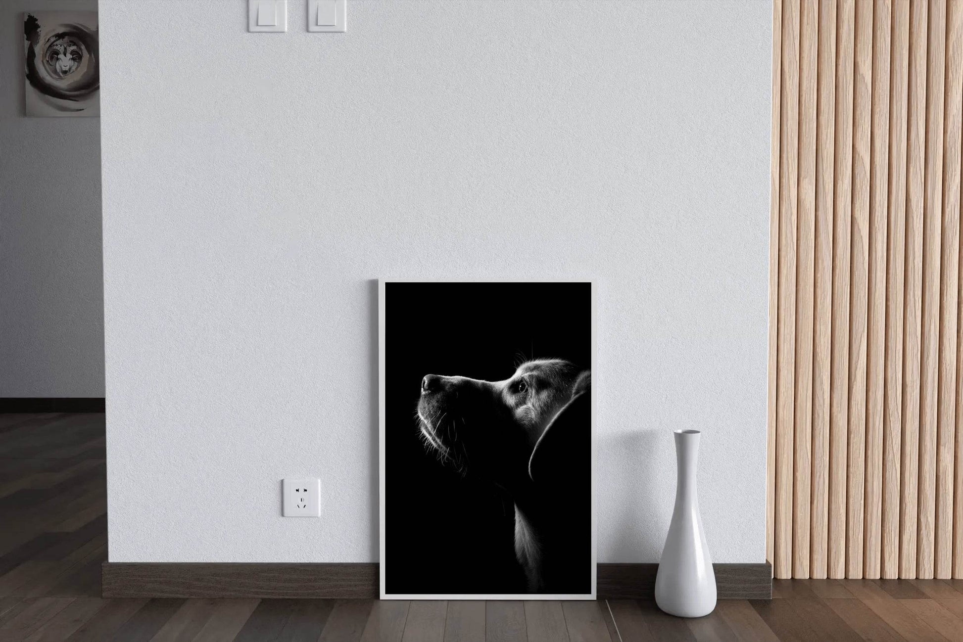 Retriever Black & White Wall Art - beink online art store