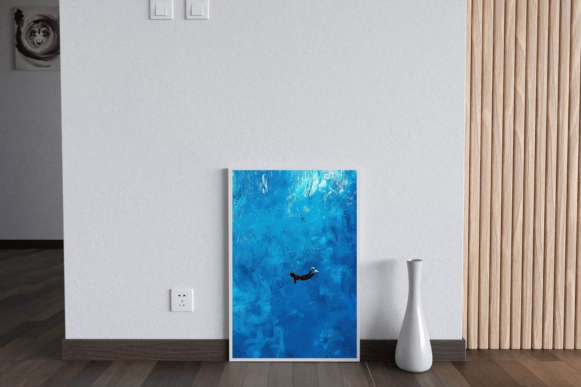 Diving Painting Wall Art - beink online art store